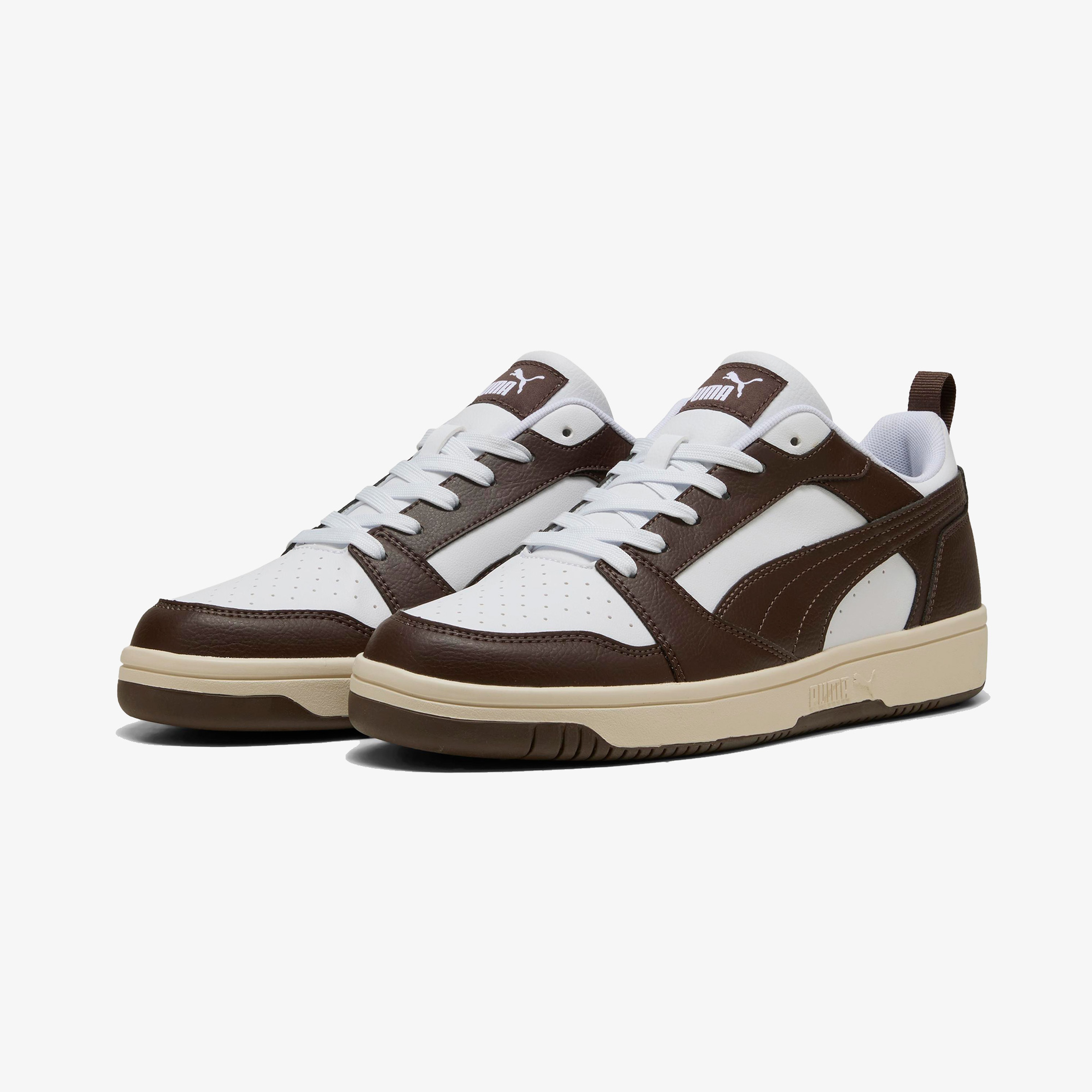 Puma Rebound V6 Low Erkek Beyaz Sneaker