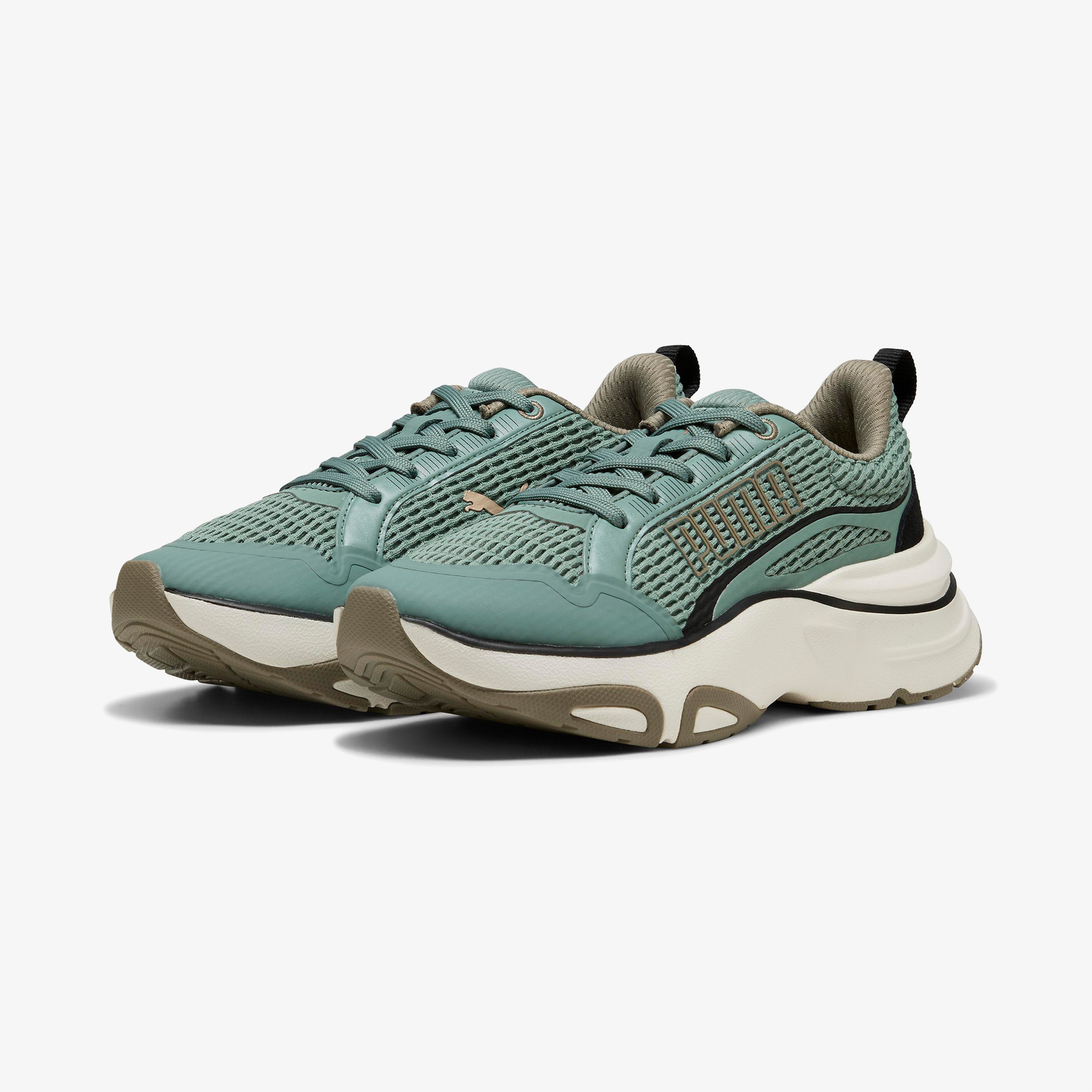 Puma Softride Divine Kadın Yeşil Koşu Ayakkabısı