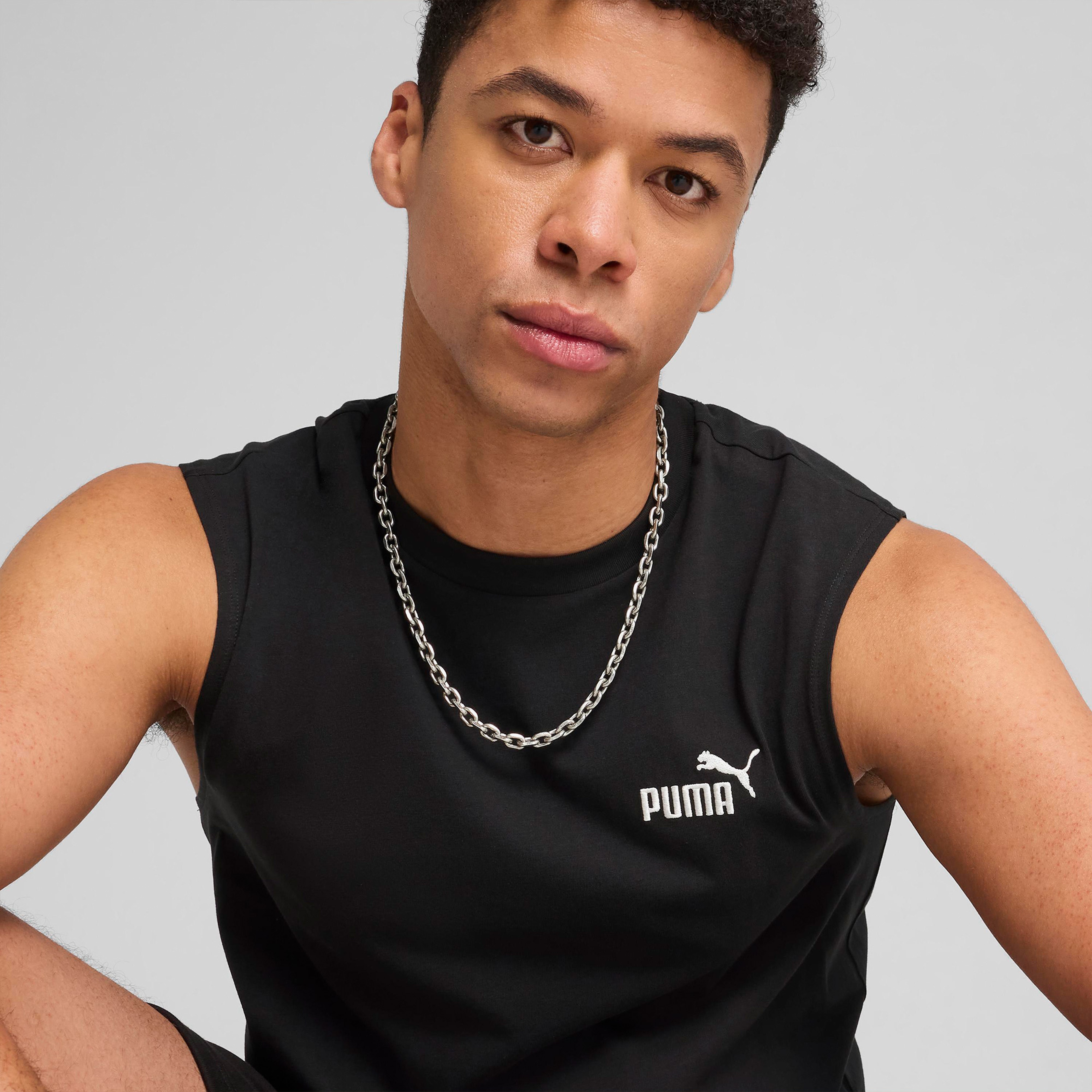 Puma Ess Sleeveless Erkek Siyah Atlet
