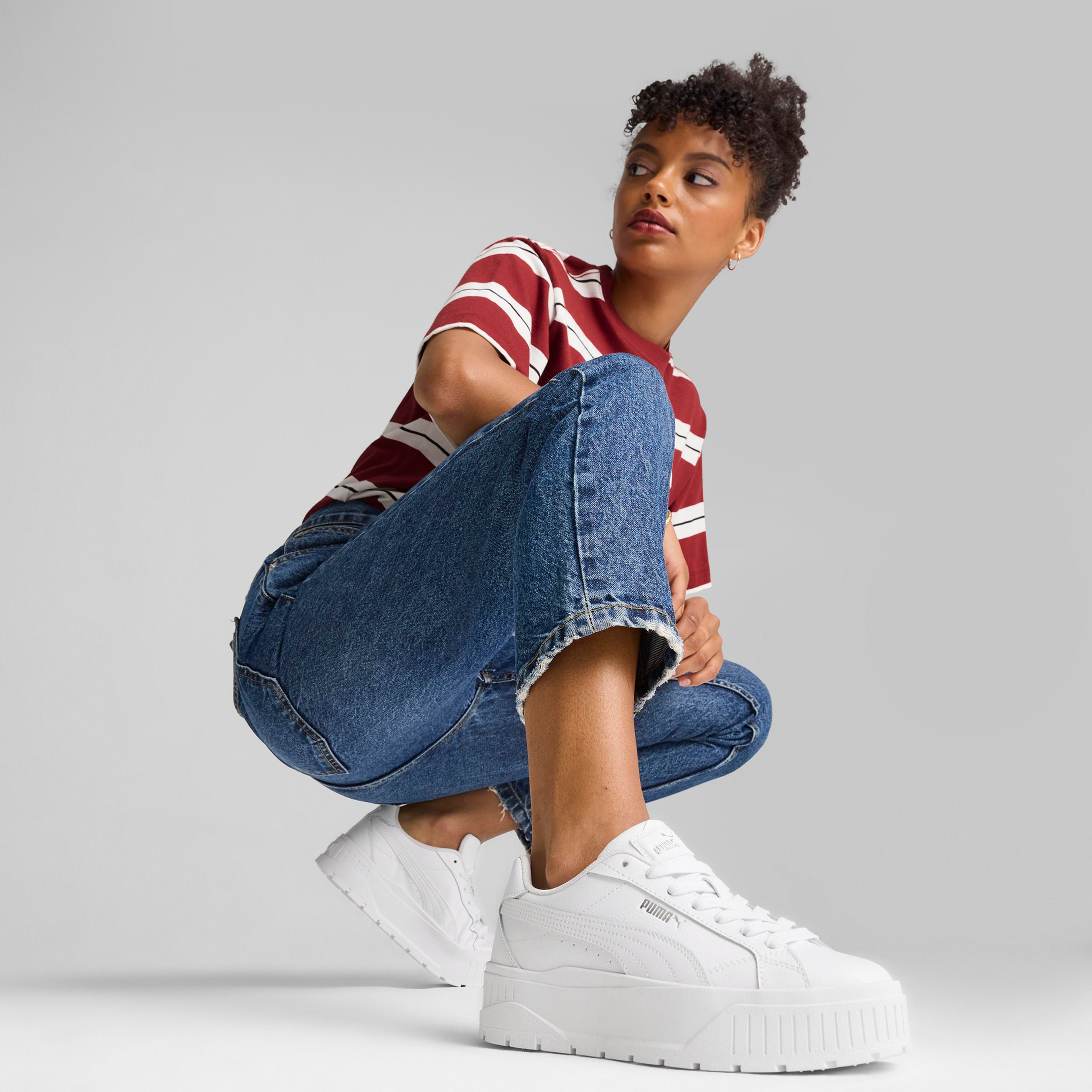 Puma Karmen L Kadın Beyaz Sneaker