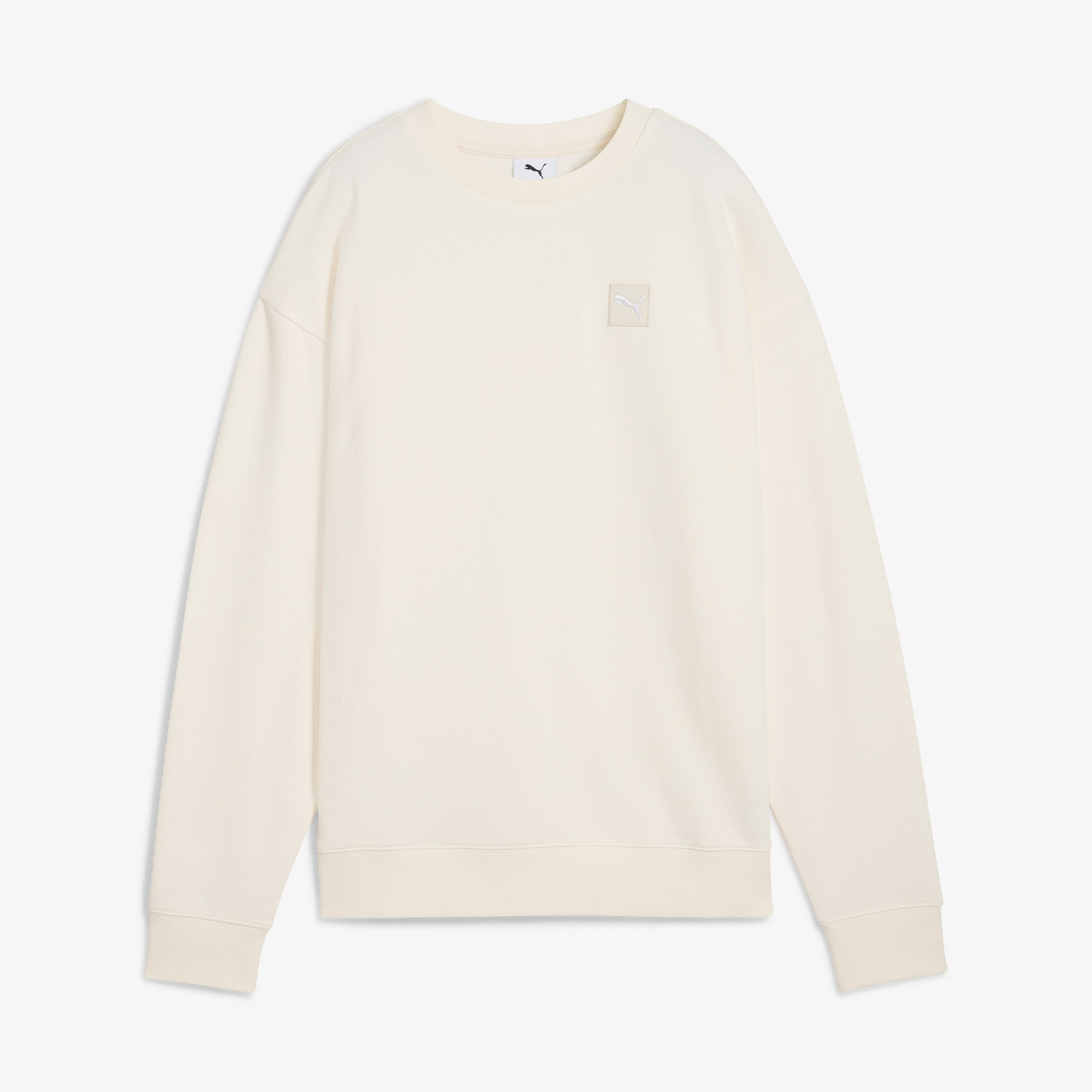 Puma Ess Elevated Comfort Crew Tr Kadın Krem Sweatshirt