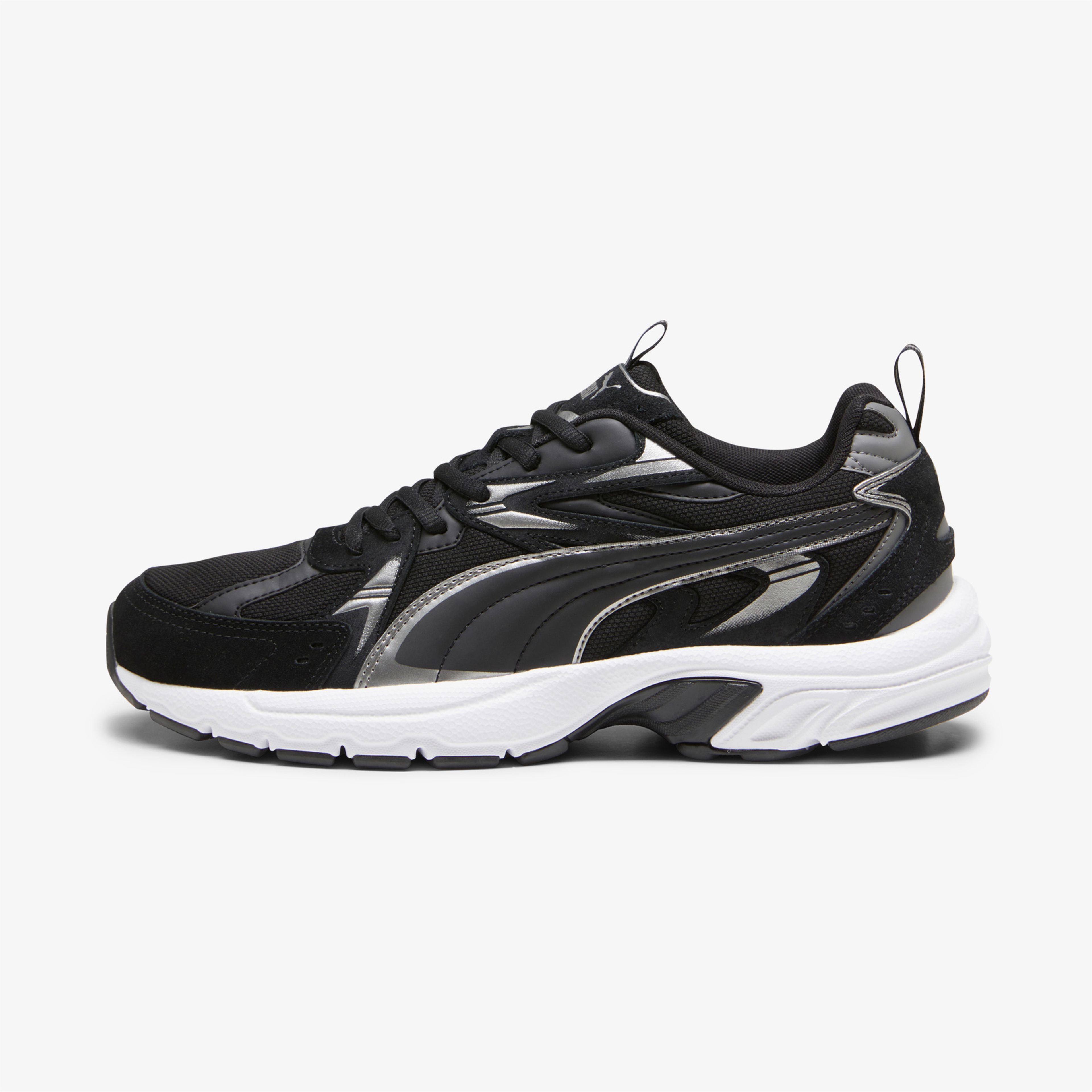 Puma Milenio Tech Suede Kadın Siyah Spor Ayakkabı