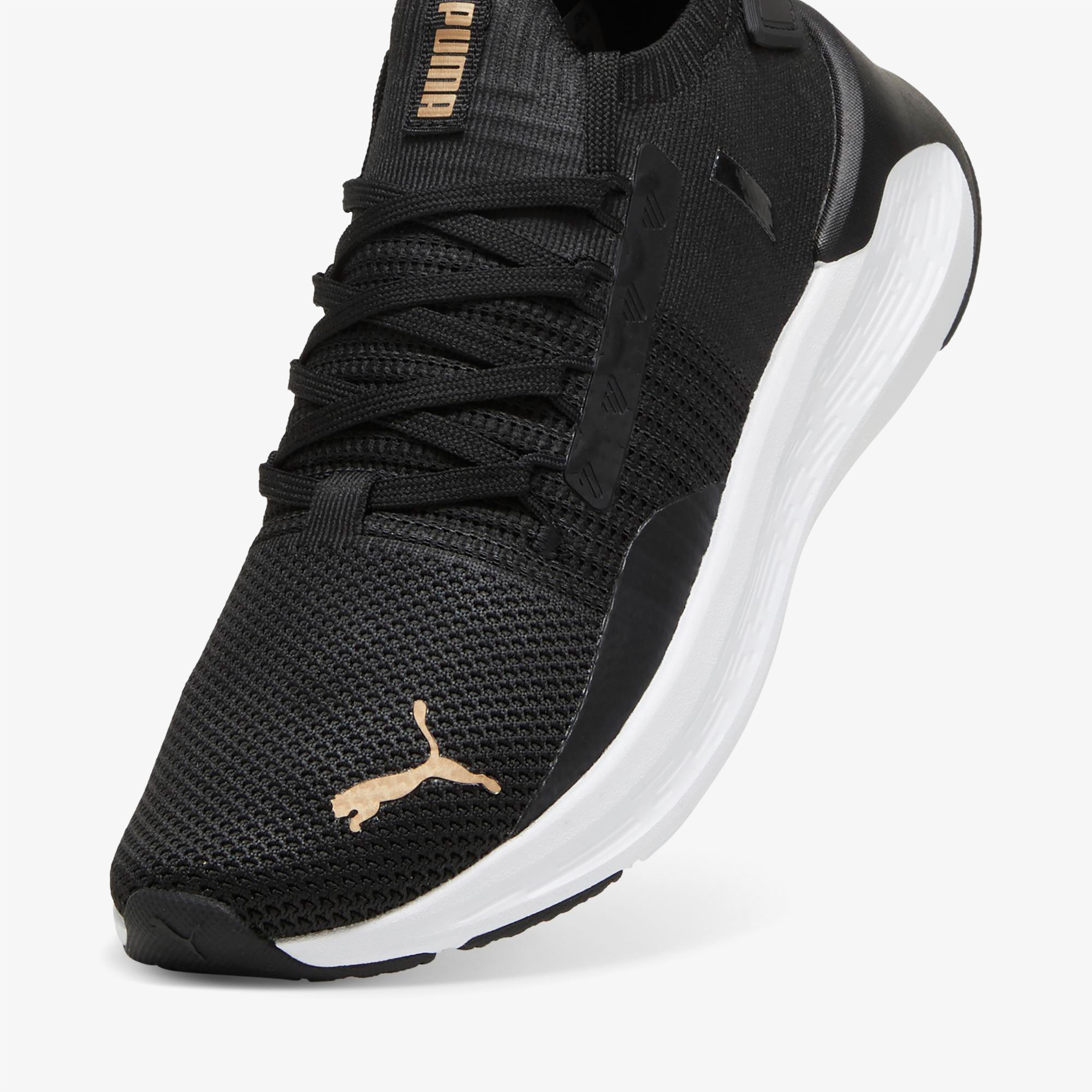 Puma Softride Symmetry Fuzion Kadın Siyah Koşu Ayakkabısı