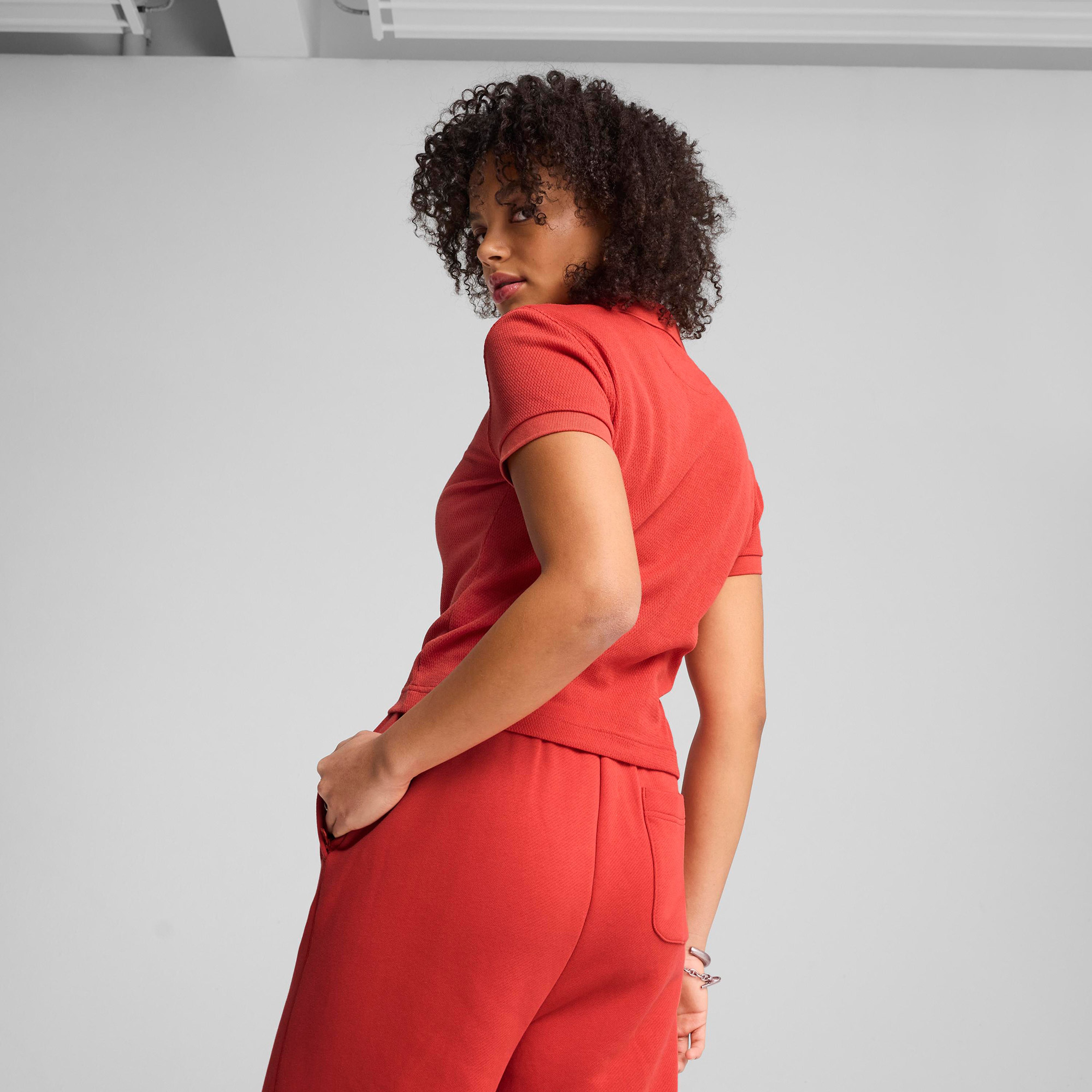 Puma Kadın Kırmızı Polo