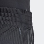 adidas Pacer All Gym Seasonal Rib High Rise Tonal 3 Stripes Kadın Siyah Antrenman Şort