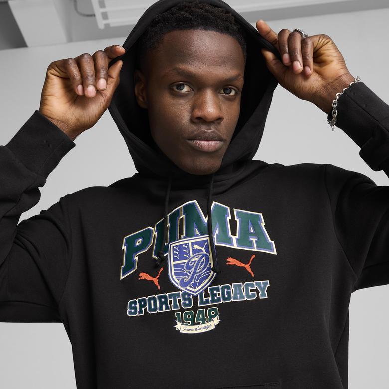 Puma Sports Legacy Erkek Siyah Sweatshirt
