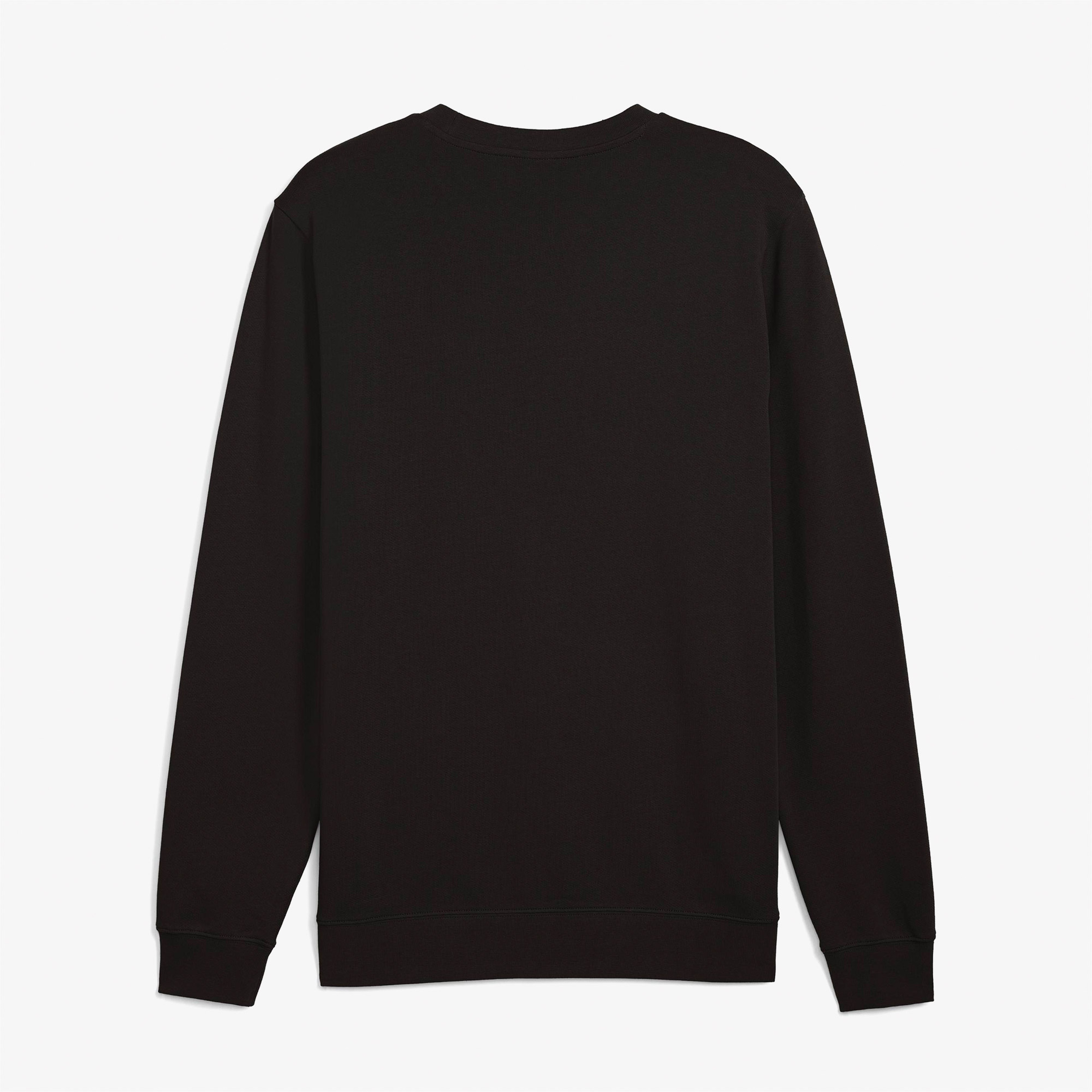 Puma Ess Elevated Crew Tr Erkek Siyah Sweatshirt