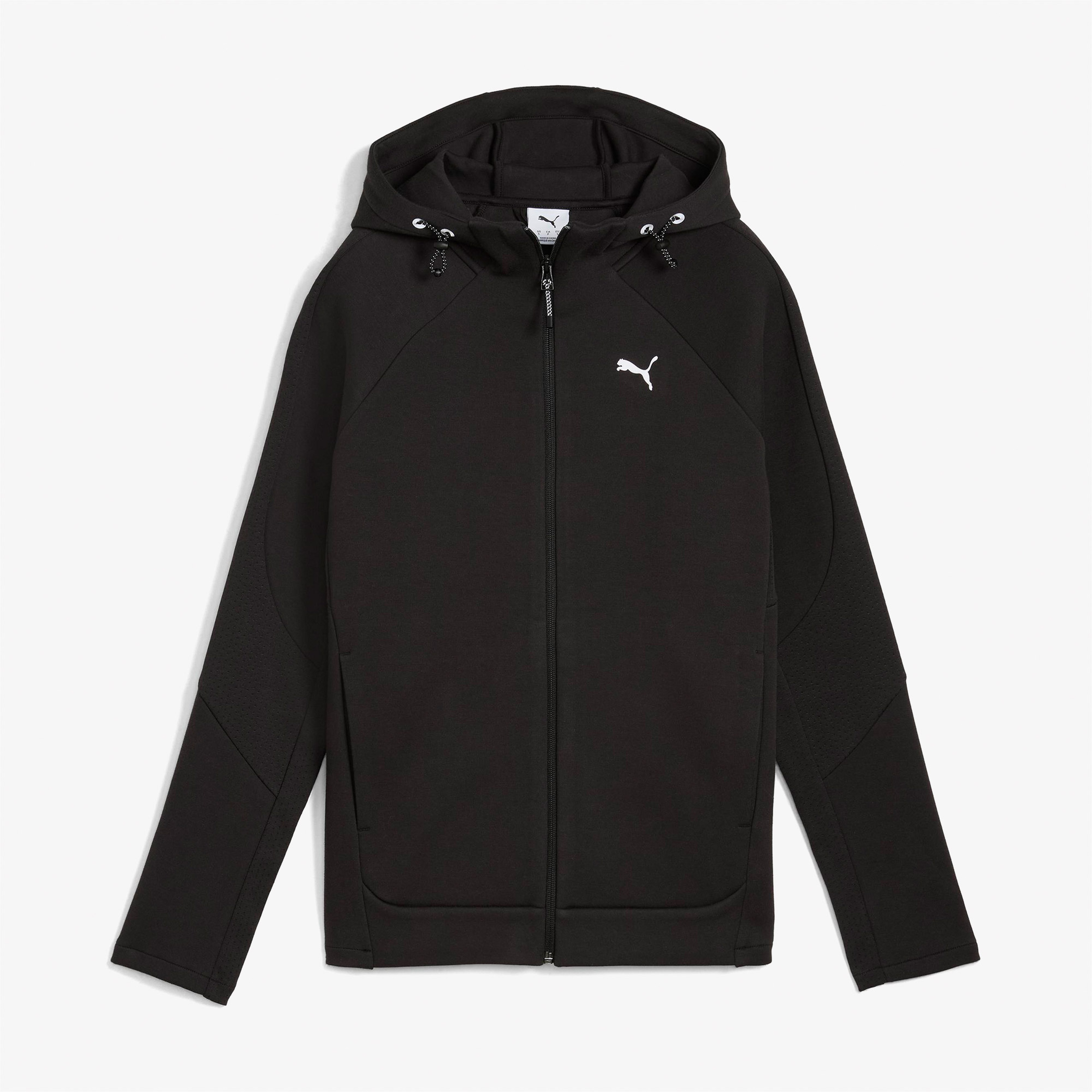 Puma Evostripe Full-Zip Kadın Siyah Eşofman Üstü