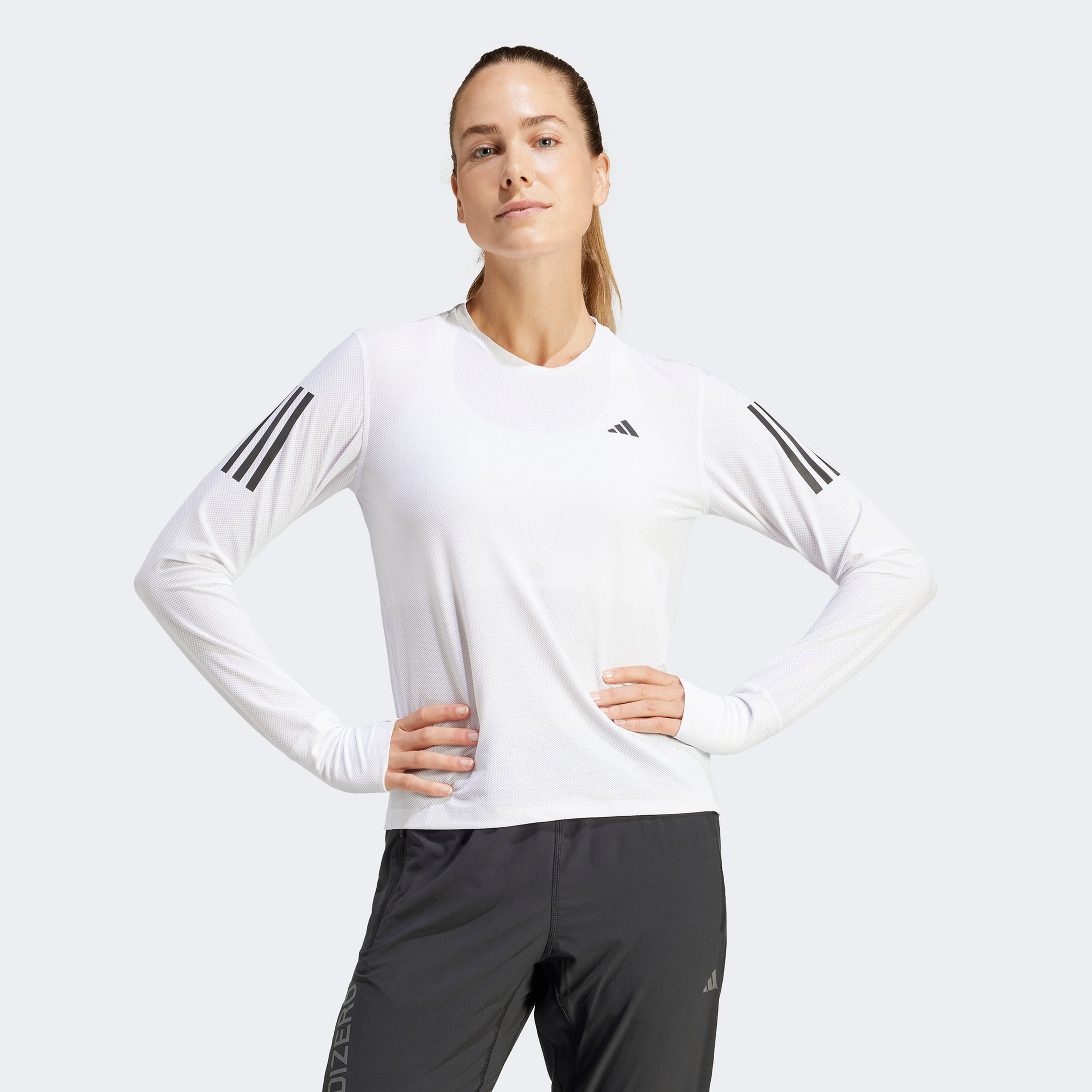 adidas Own The Run Kadın Beyaz Koşu T-Shirtü