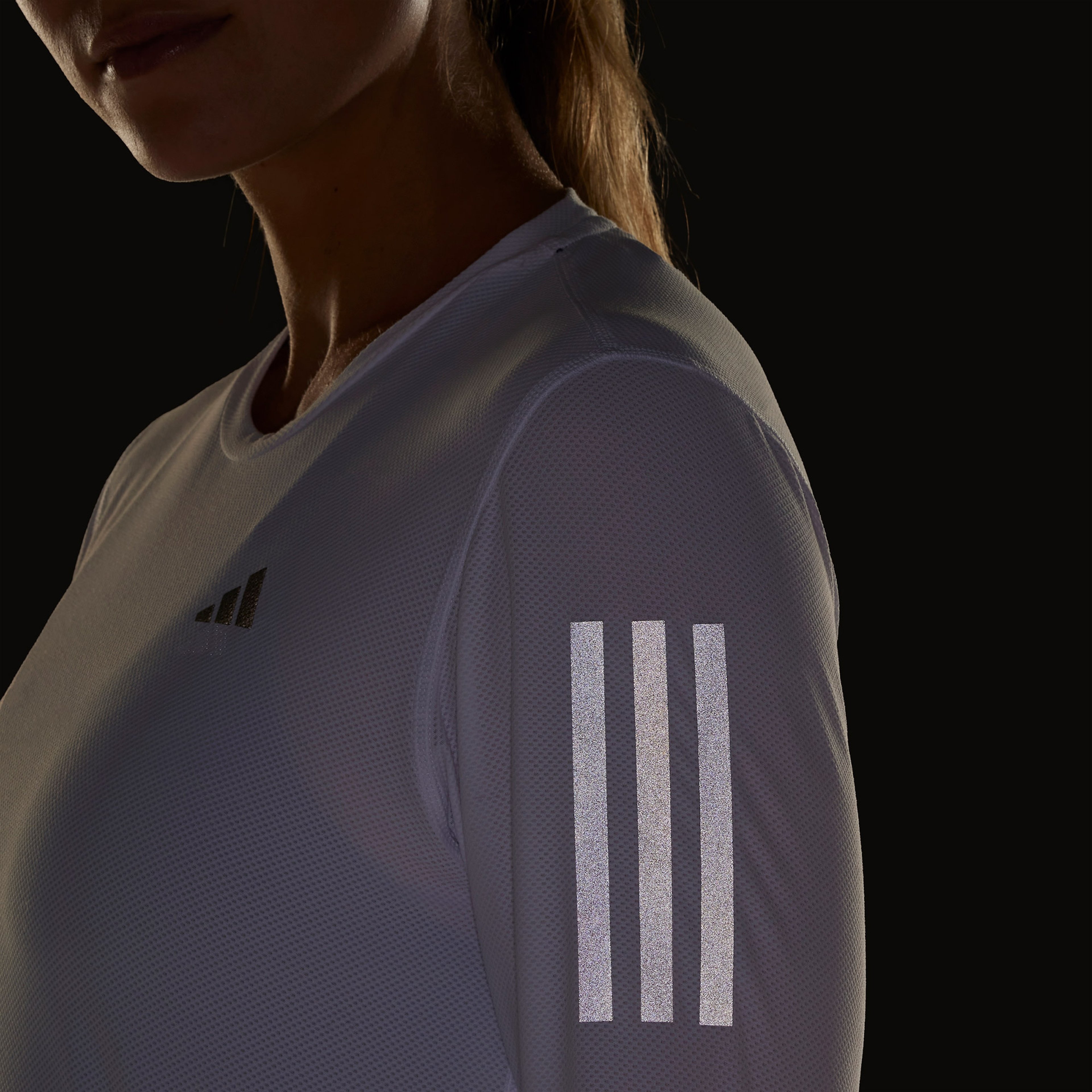 adidas Own The Run Kadın Beyaz Koşu T-Shirtü