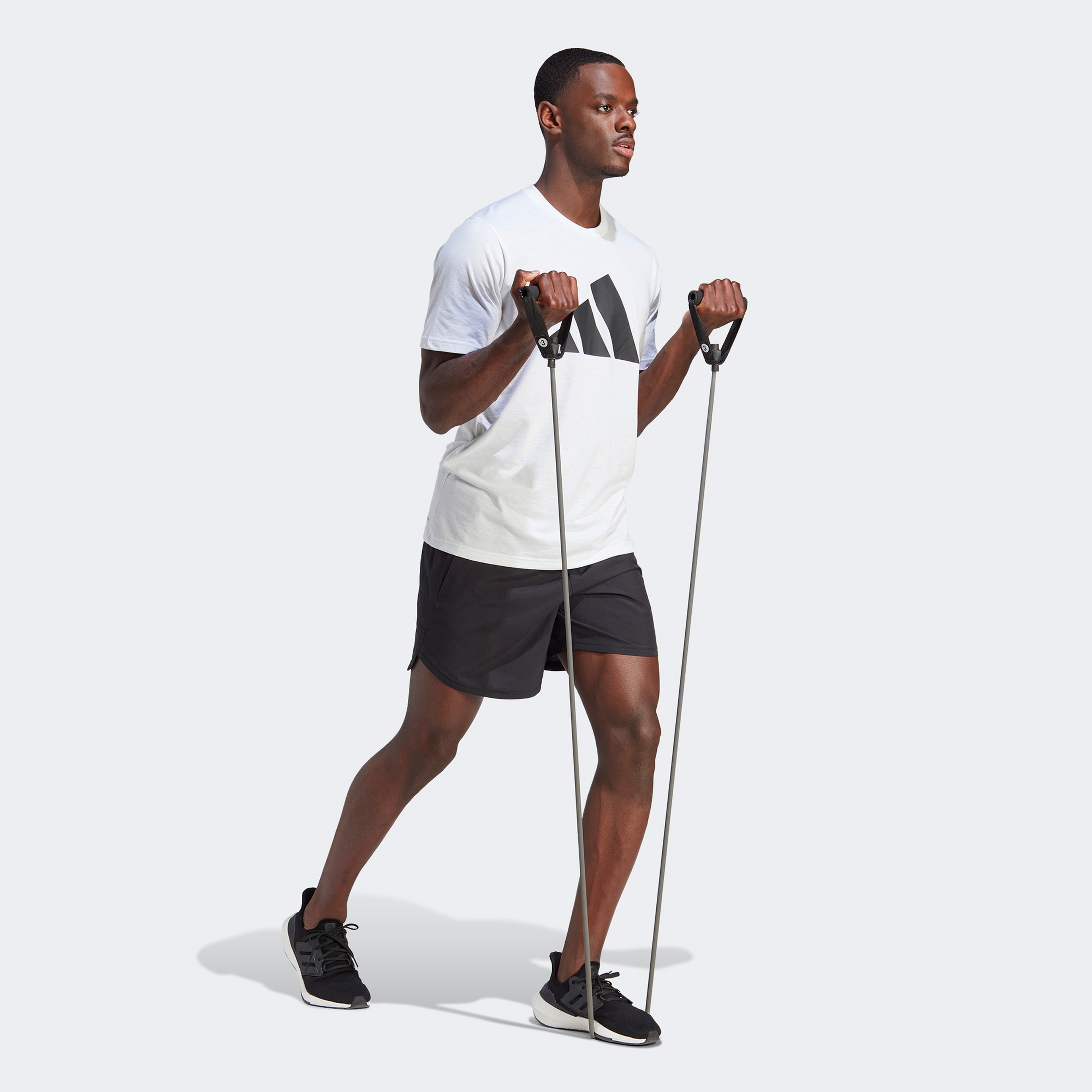 adidas Training Essentials Erkek Beyaz Günlük T-Shirt
