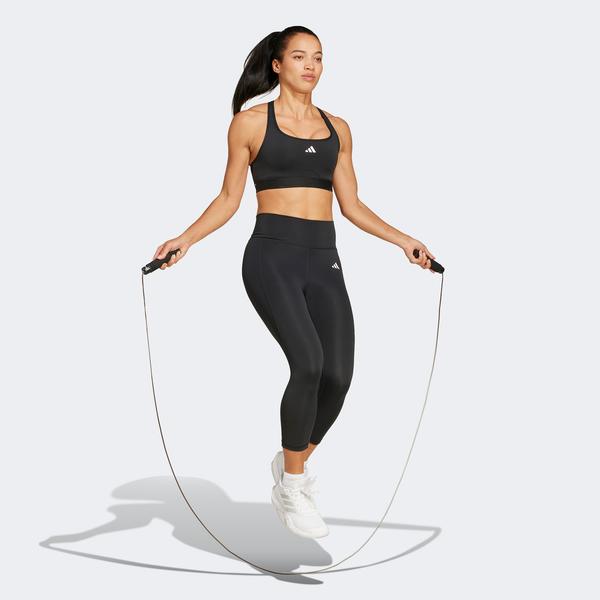 adidas Optime Essentials Stash 3/4 Kadın Siyah Antrenman Taytı