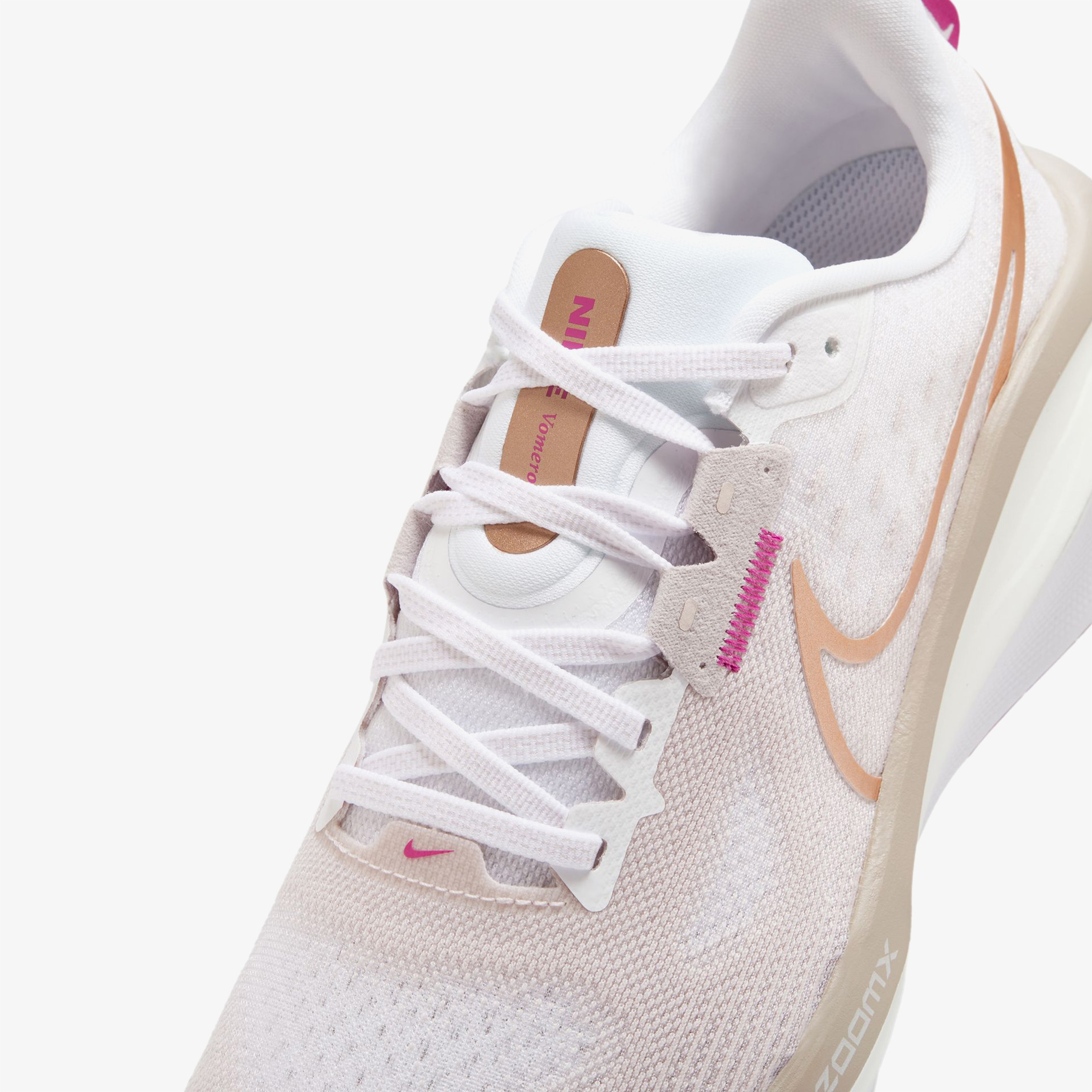 Nike Vomero 17 Kadın Krem Koşu Ayakkabısı