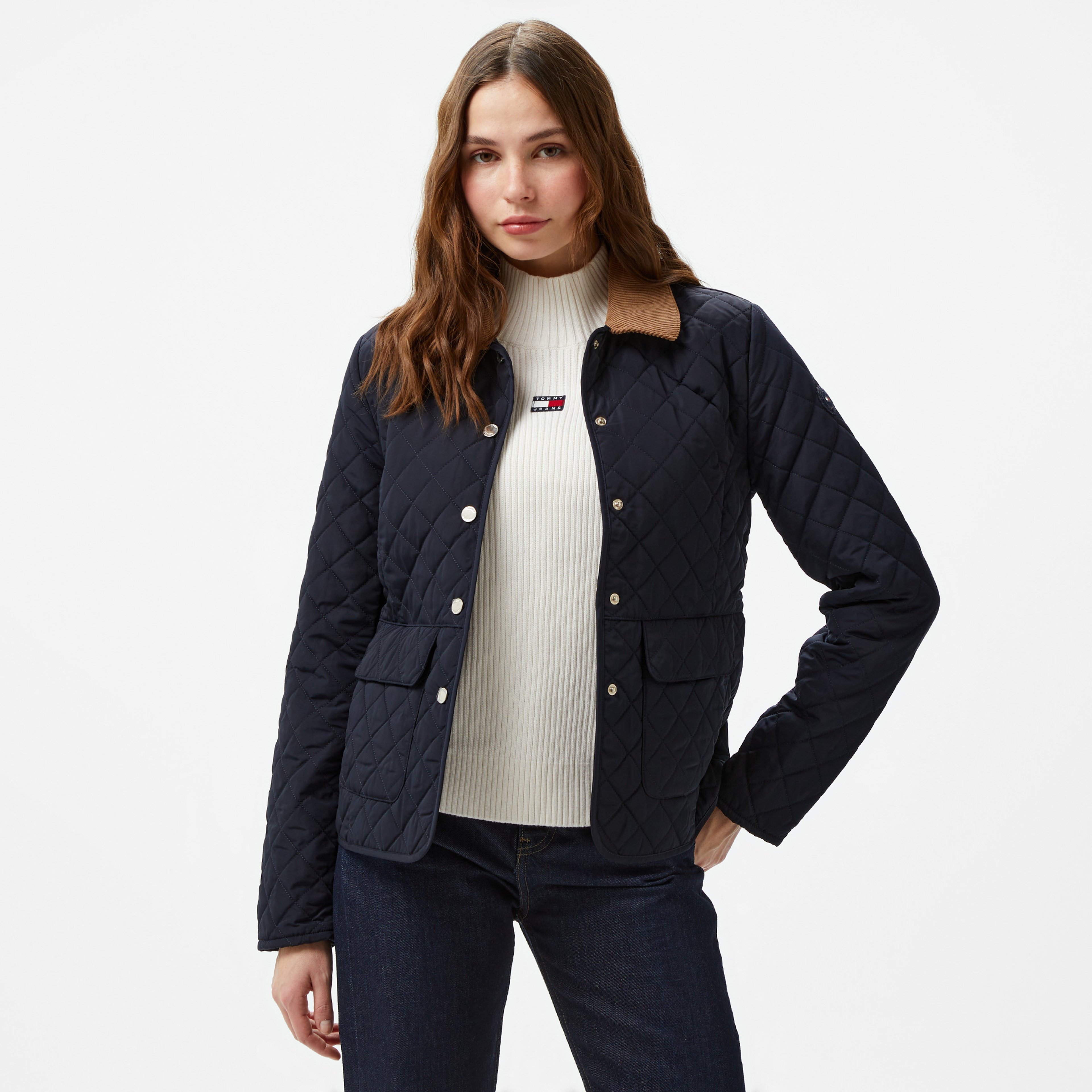 Tommy Hilfiger Kadın Mavi Mont