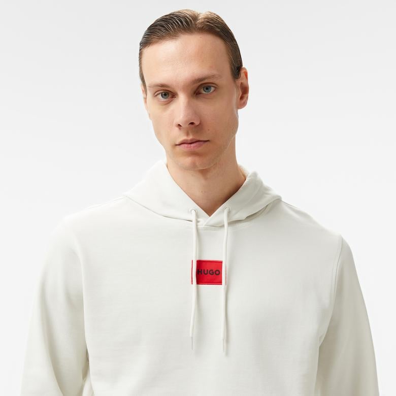 Hugo Erkek Beyaz Sweatshirt