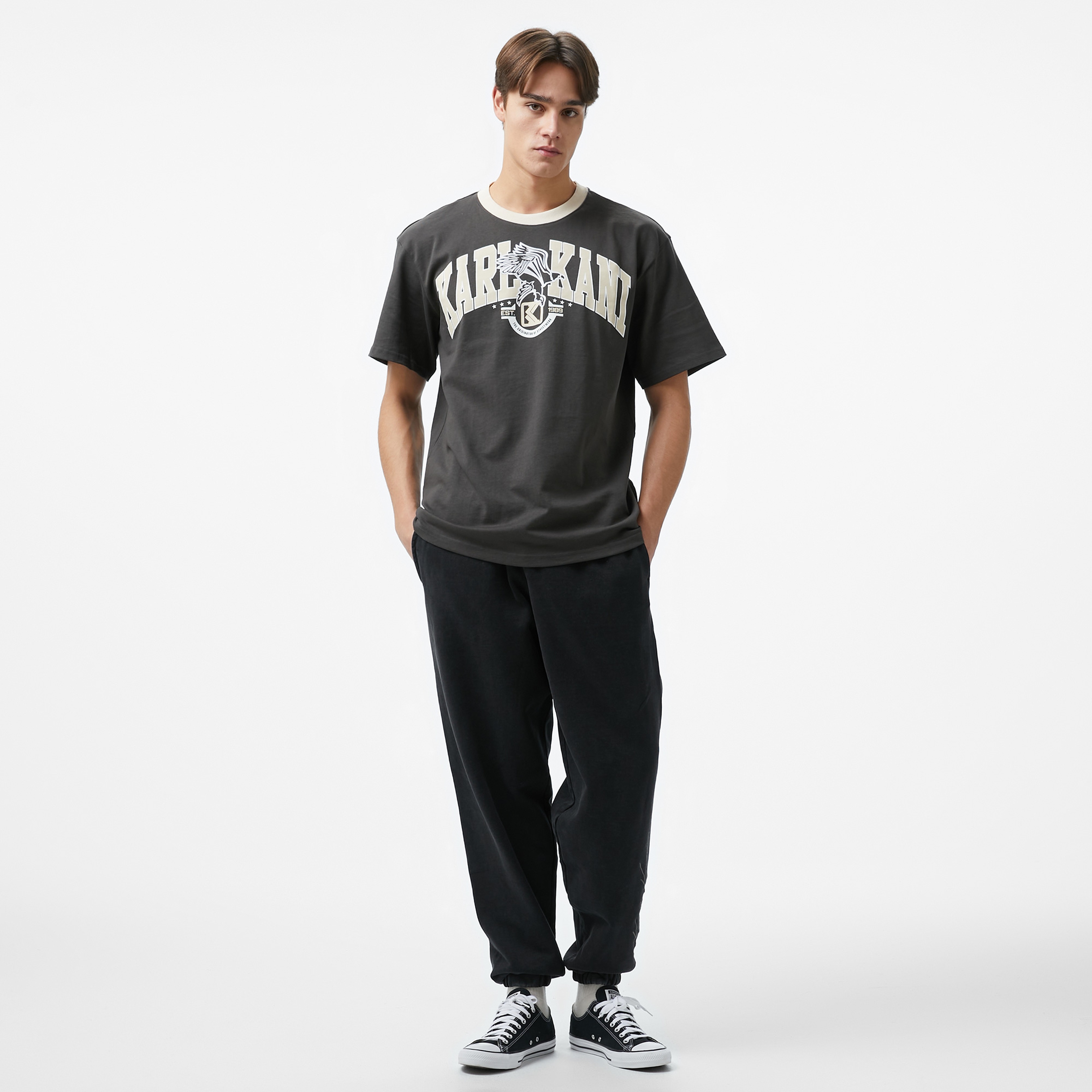 Karl Kani Autograph Heavy Os Erkek Siyah Eşofman Altı