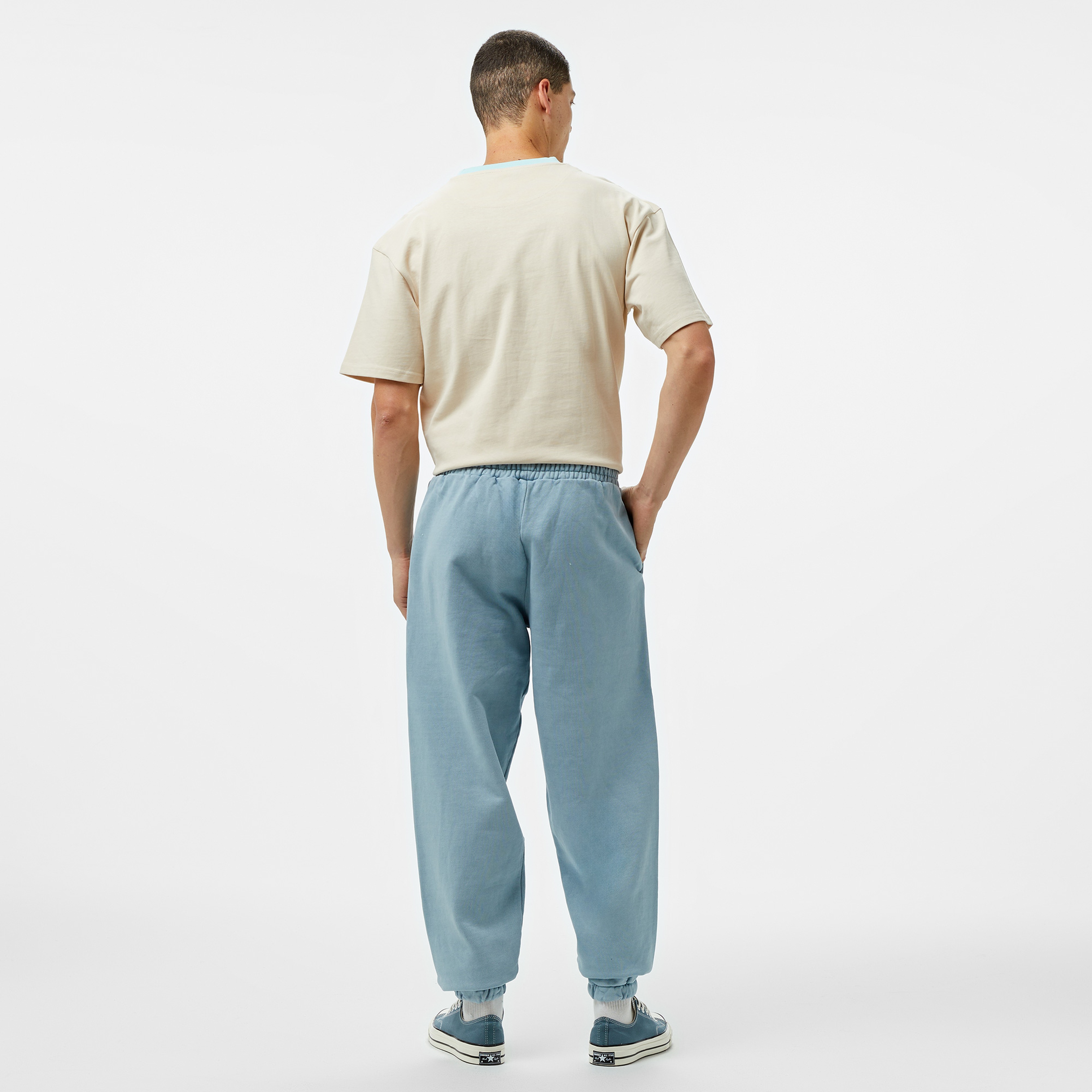 Karl Kani Autograph Heavy Os Erkek Mavi Eşofman Altı