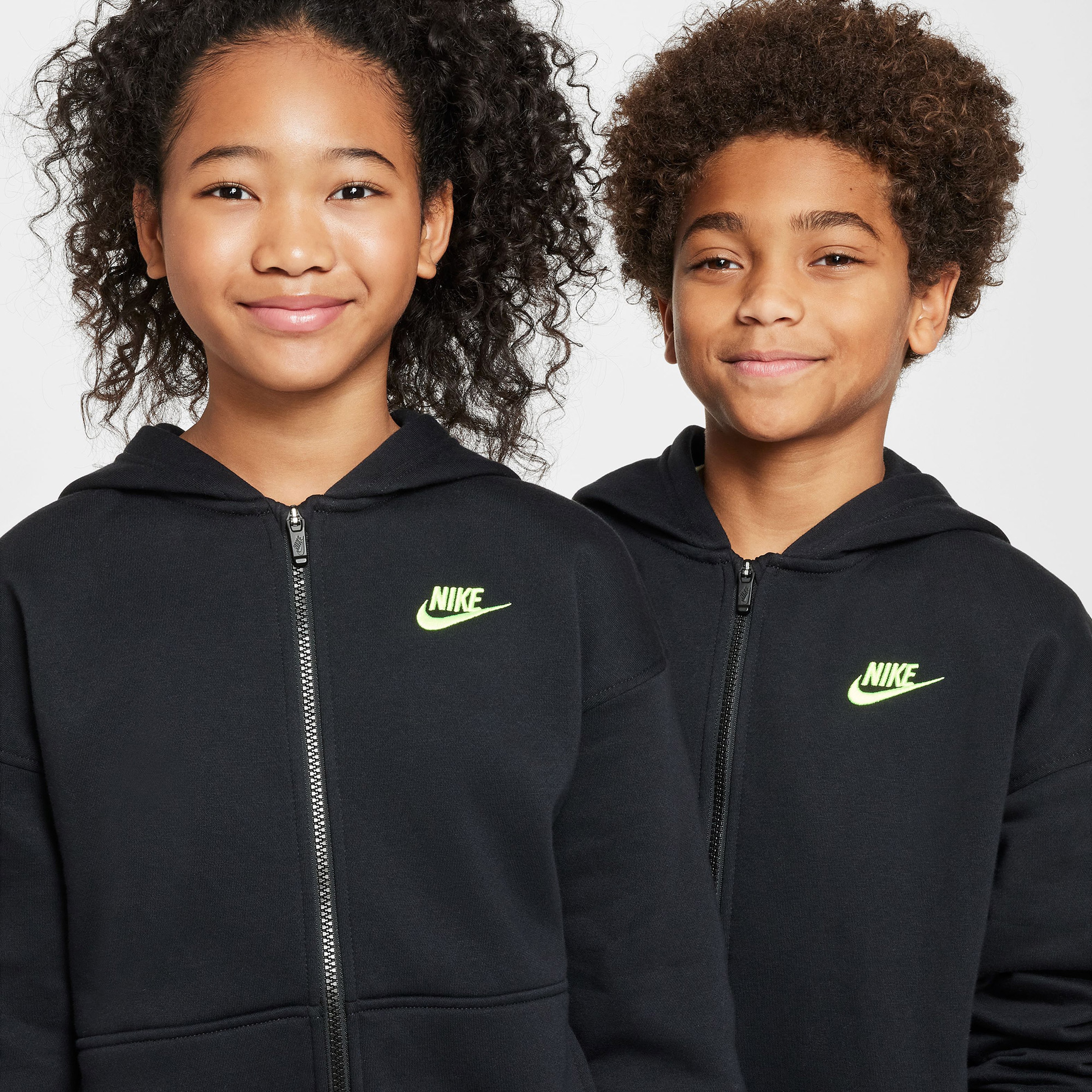 Nike Sportswear Club Fleece Çocuk Siyah Sweatshirt