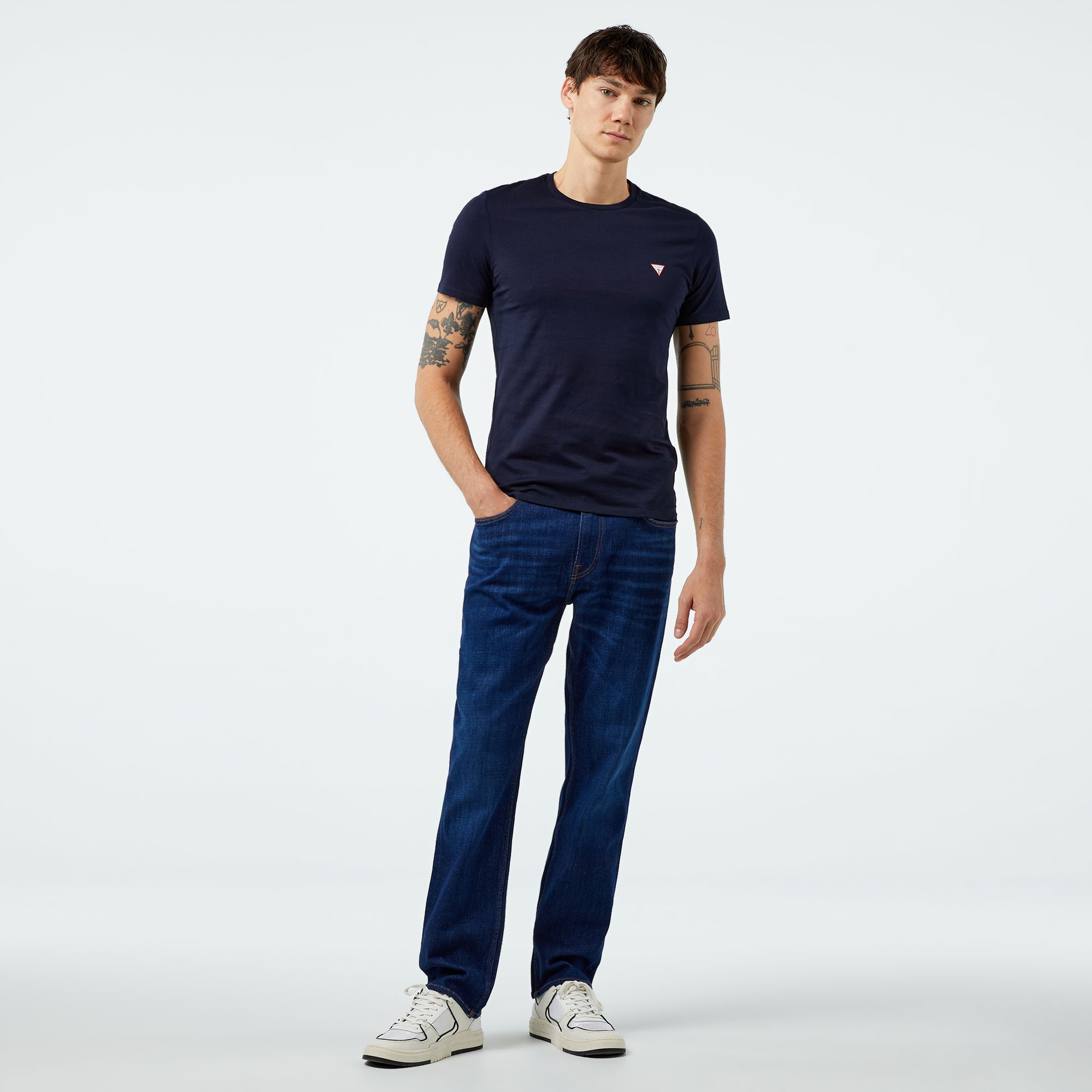 Guess Rodeo Eco Co Corona Indıgo Erkek Lacivert Jean