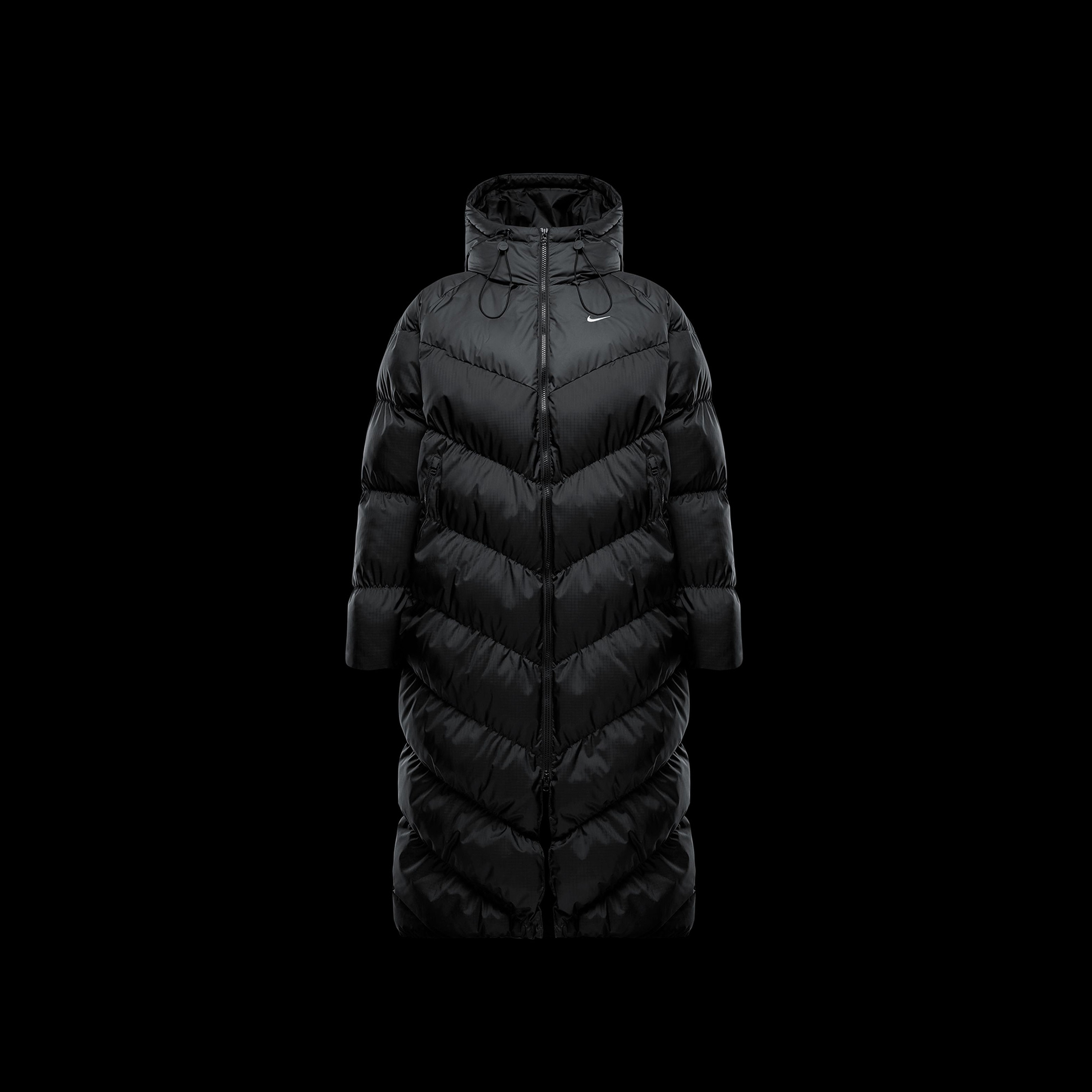 Nike Sportswear Windpuffer Kadın Siyah Ceket