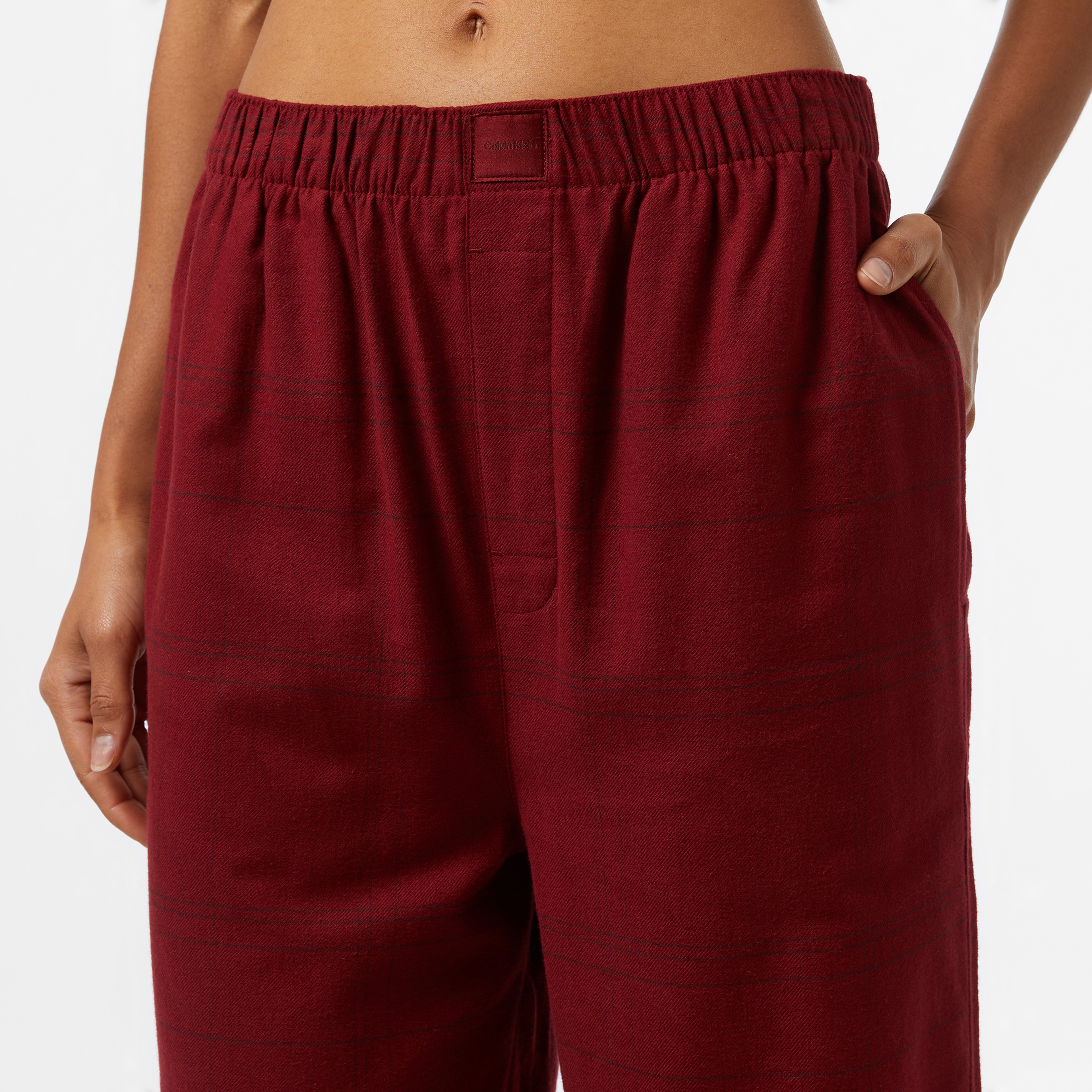 Calvin Klein Pant Kadın Kırmızı Pijama
