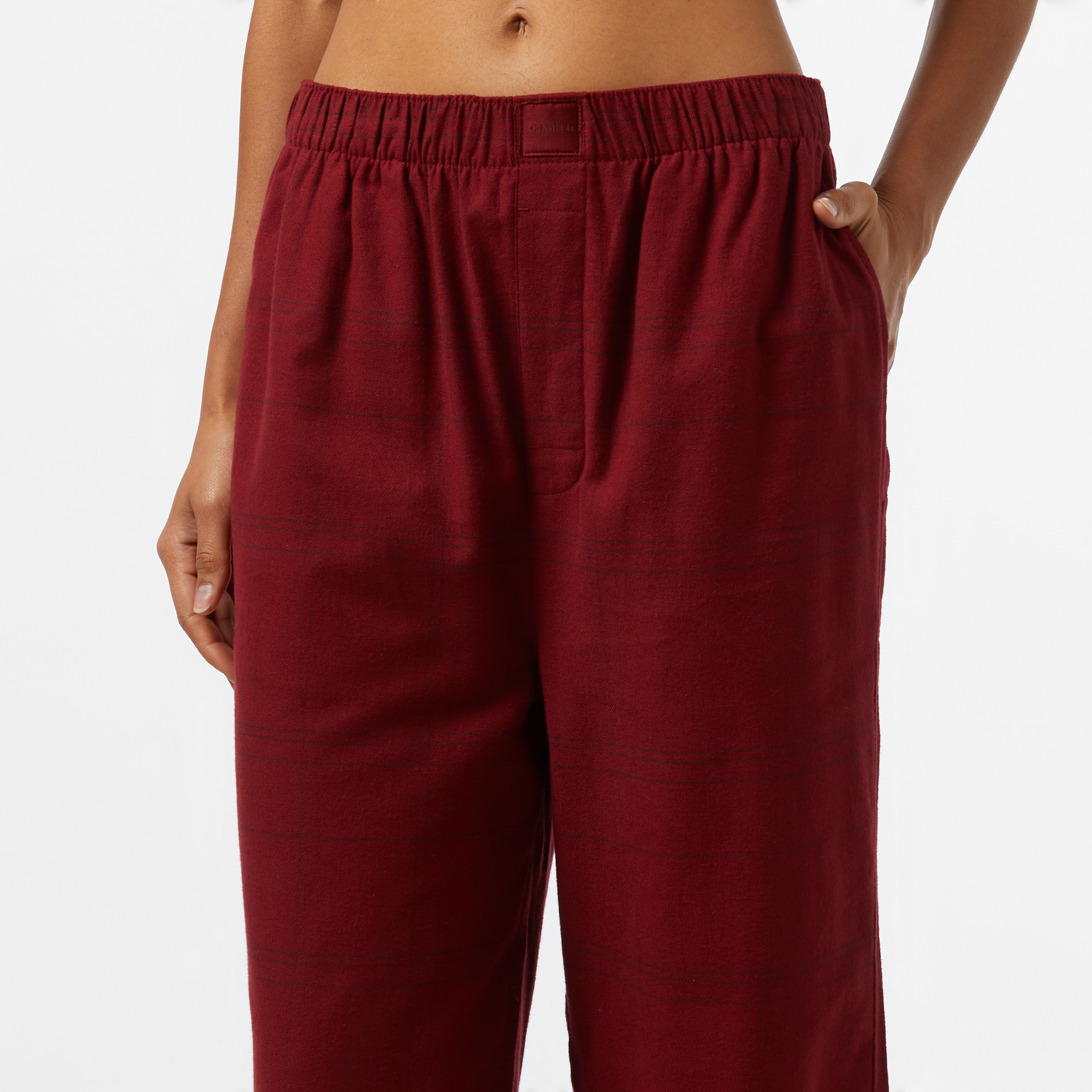 Calvin Klein Pant Kadın Kırmızı Pijama
