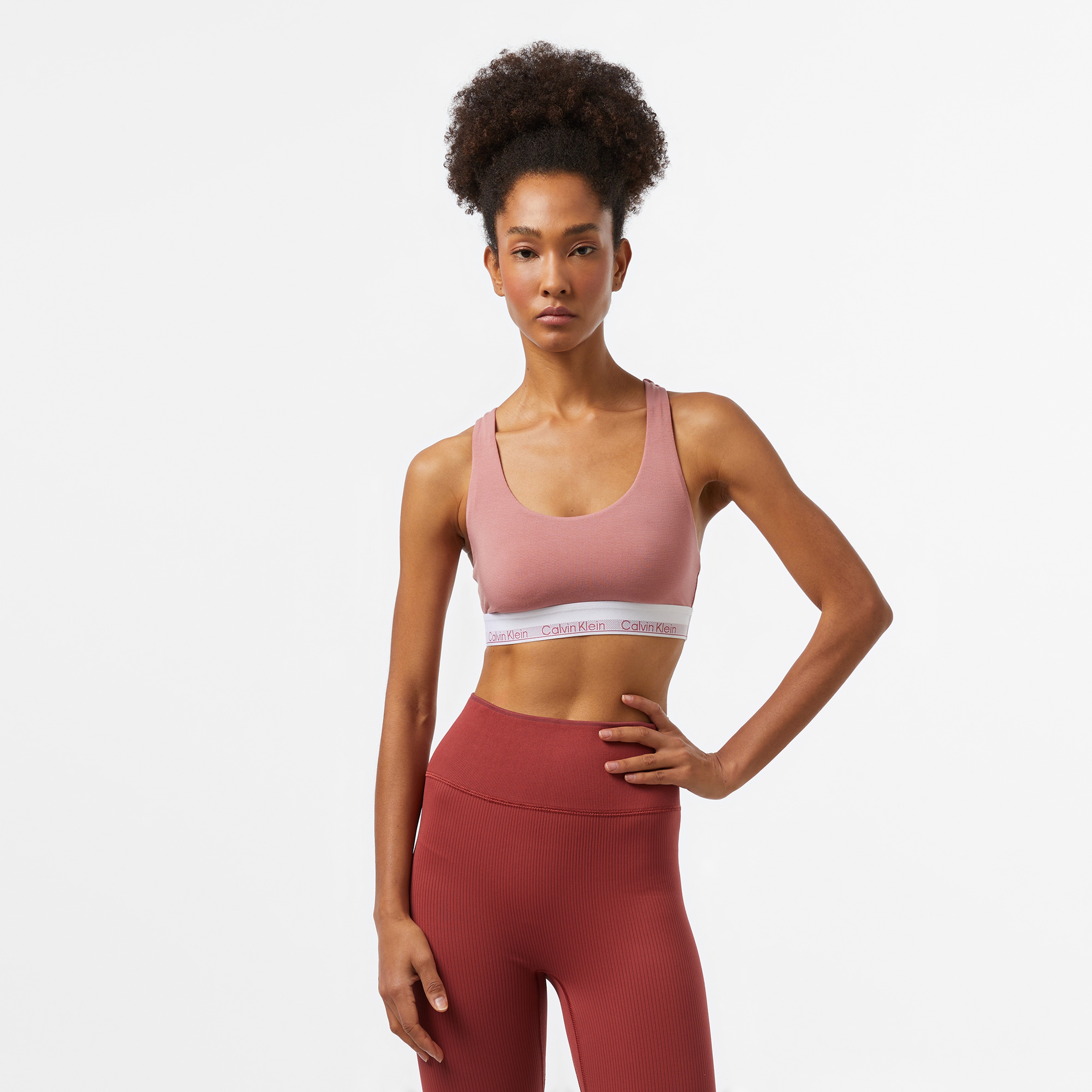 Calvin Klein Unlined Kadın Pembe Bra