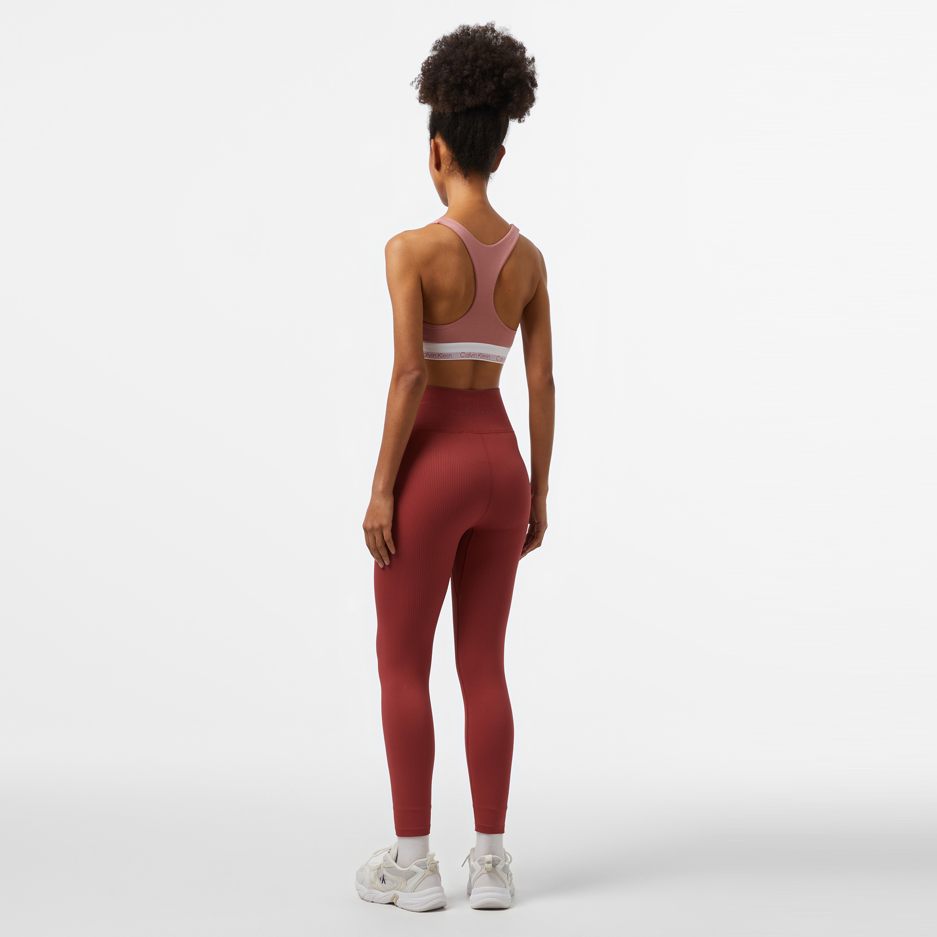 Calvin Klein Seamless Kadın Kırmızı Tayt