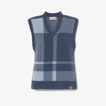 Timberland Wool Blend Vest Kadın Mavi Süveter