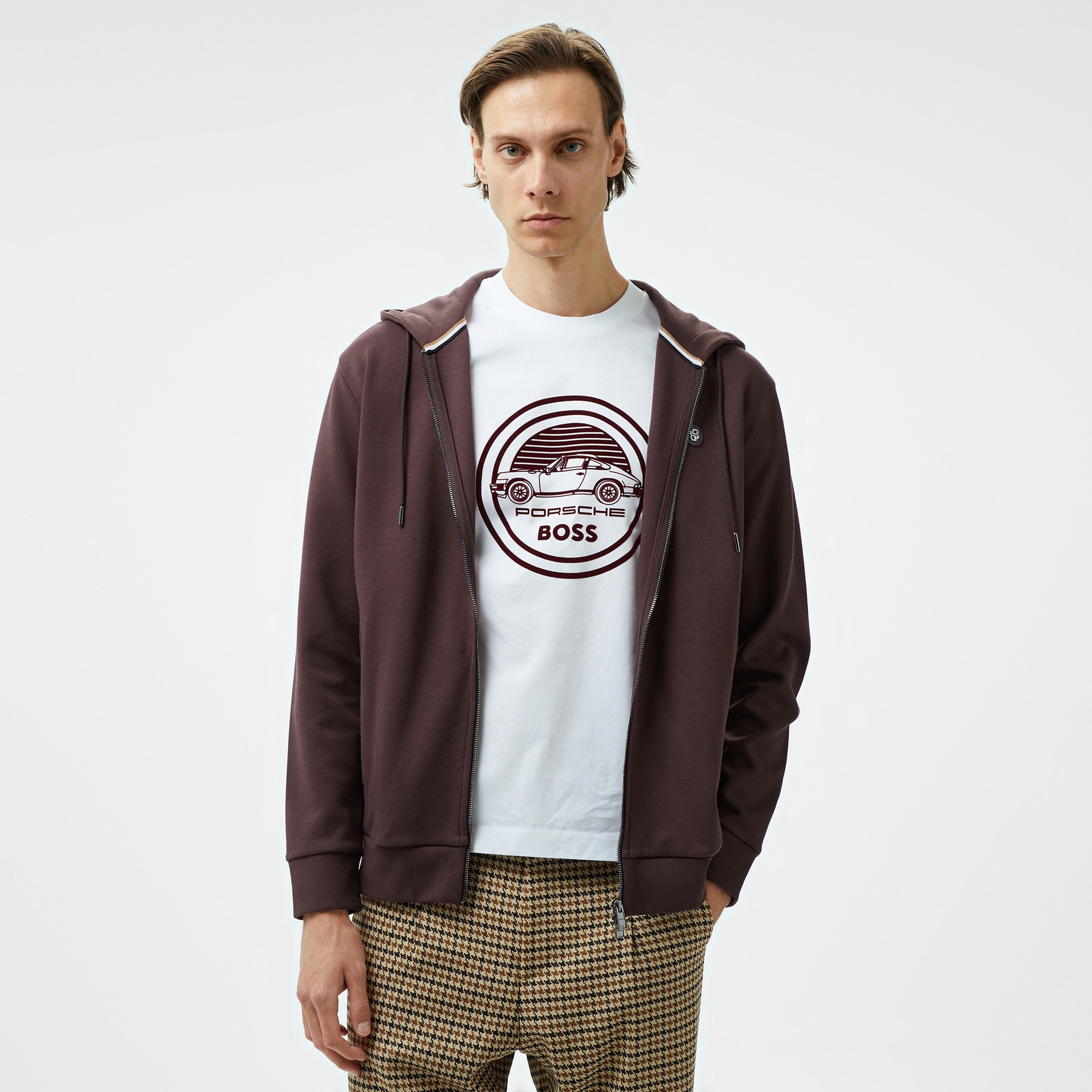 Boss C-Spence 01 Erkek Kırmızı Sweatshirt