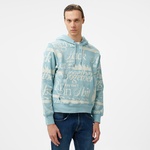 The Hundreds Fight Back Pullover Erkek Mavi Sweatshirt