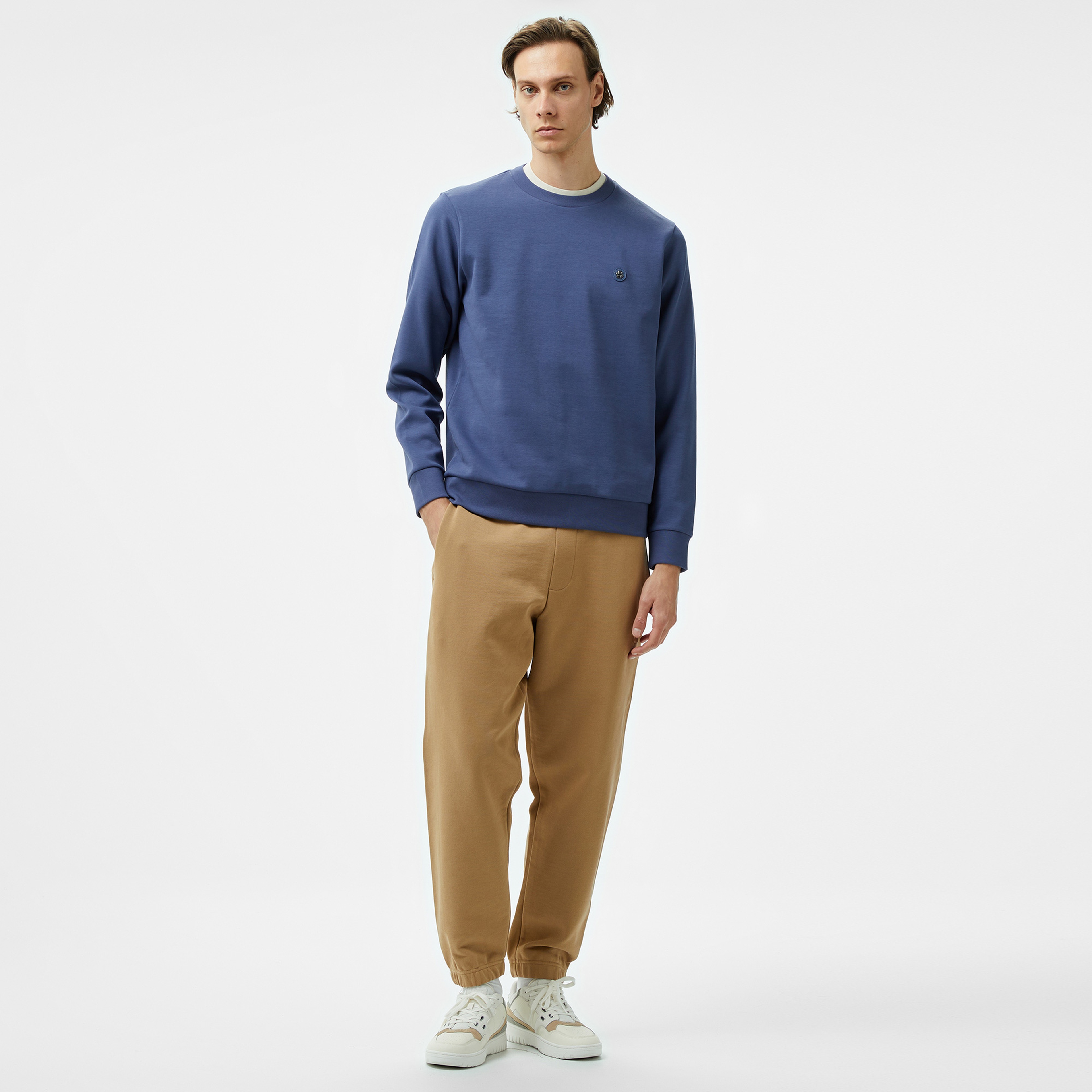 Boss C-Sharpe 01 Erkek Lacivert Sweatshirt