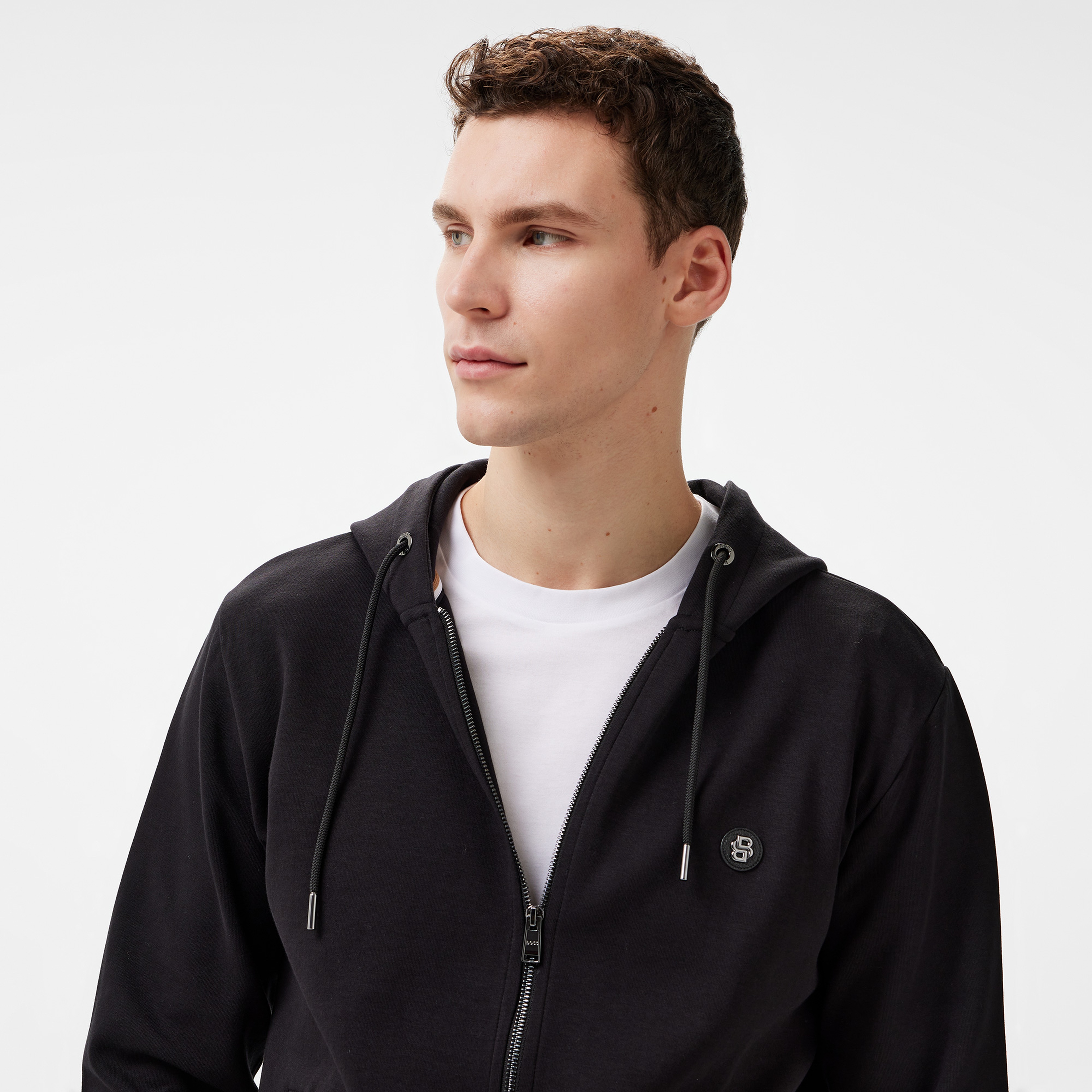 Boss C-Spence 01 Erkek Siyah Sweatshirt