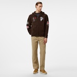 Primitive Temptation Zip Hood Erkek Kahverengi Sweatshirt