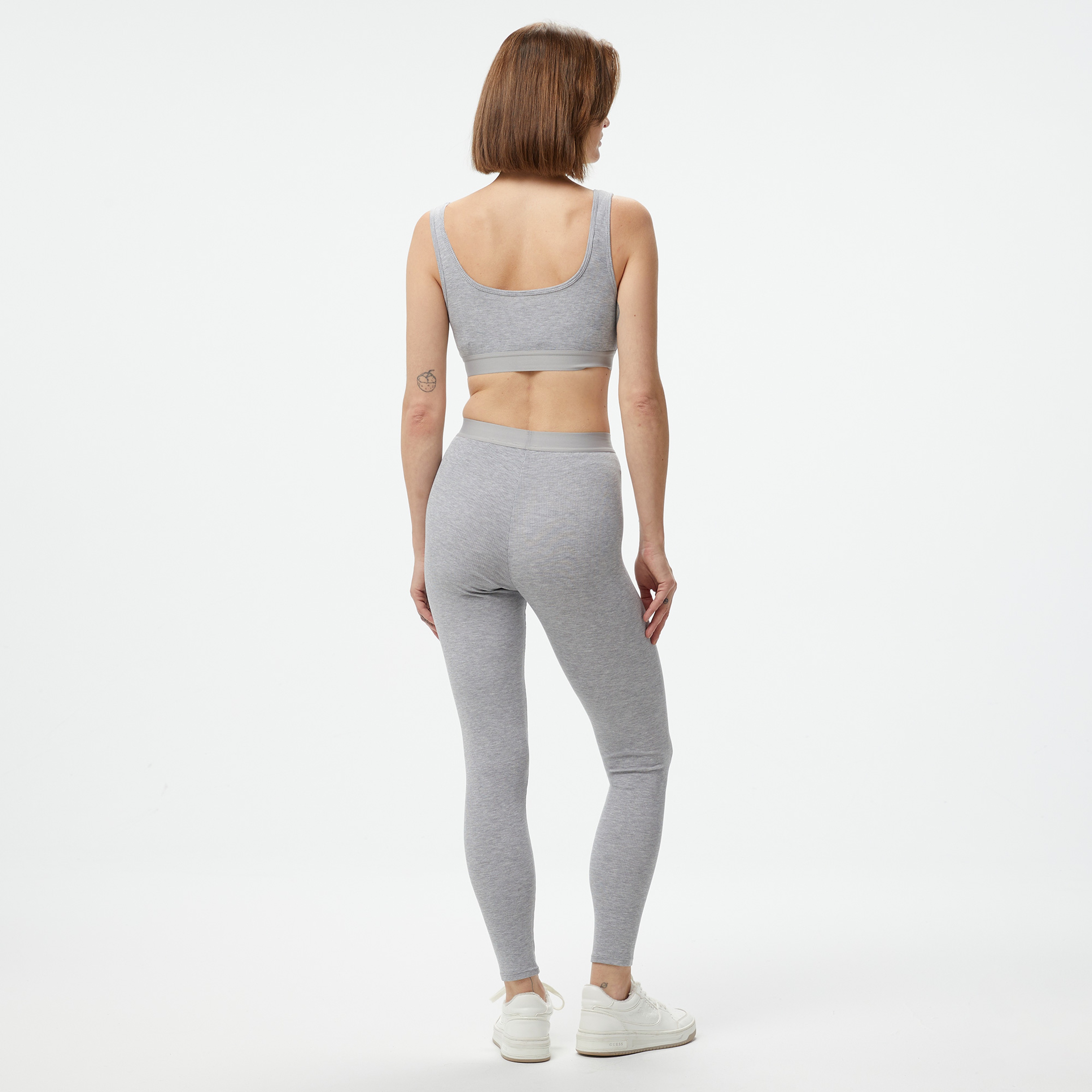 Guess Lon Eco Modal Skin Rib Kadın Mavi Pijama Altı