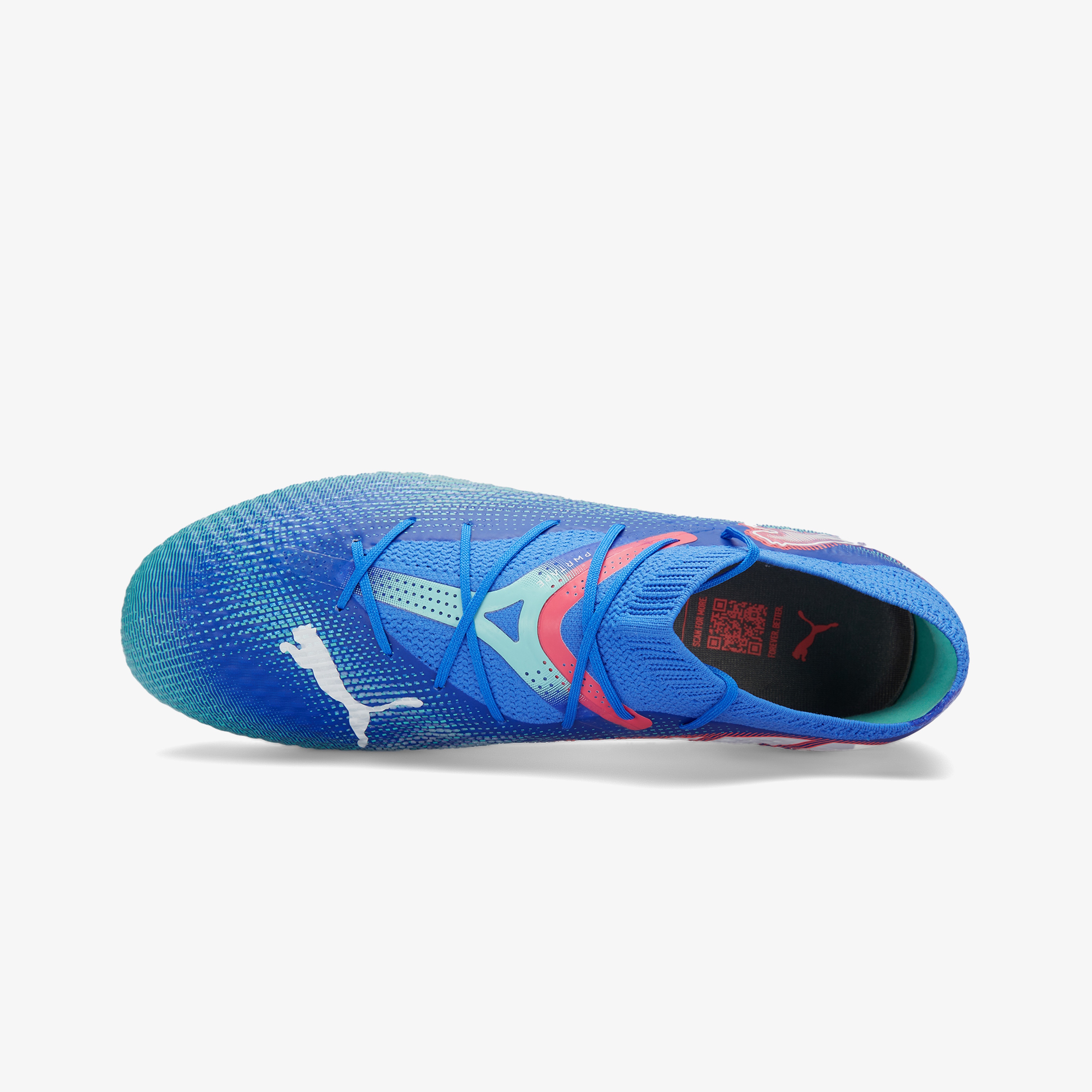 Puma Future 7 Pro + Fg/Ag Erkek Mavi Çim Saha Kramponu