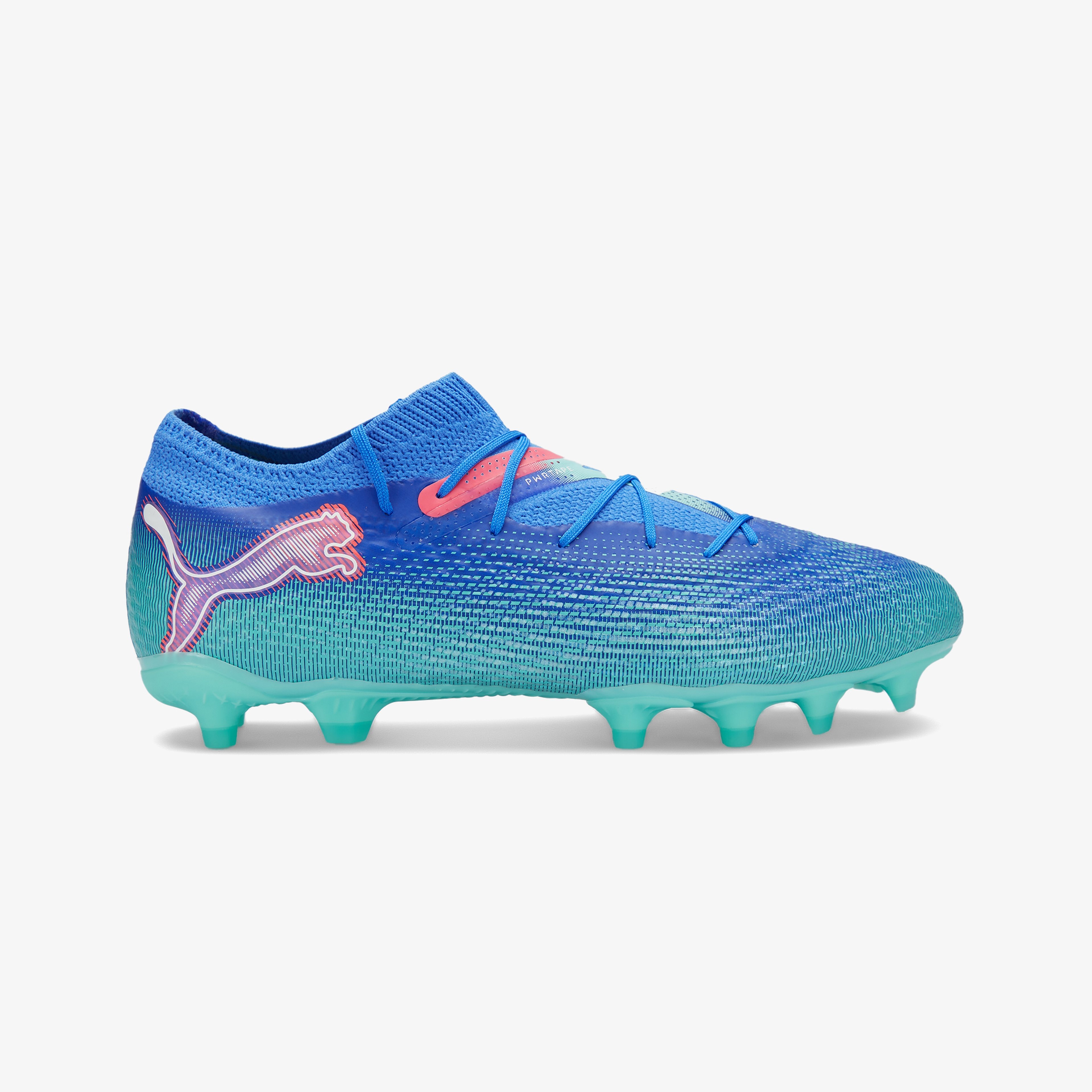 Puma Future 7 Pro + Fg/Ag Erkek Mavi Çim Saha Kramponu