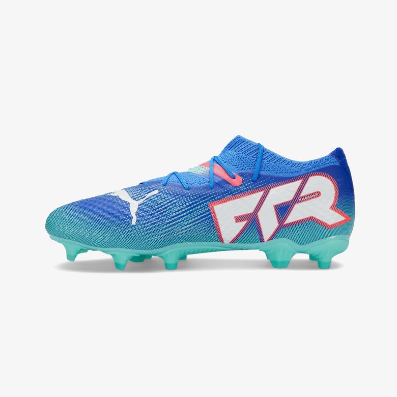 Puma Future 7 Pro + Fg/Ag Erkek Mavi Çim Saha Kramponu