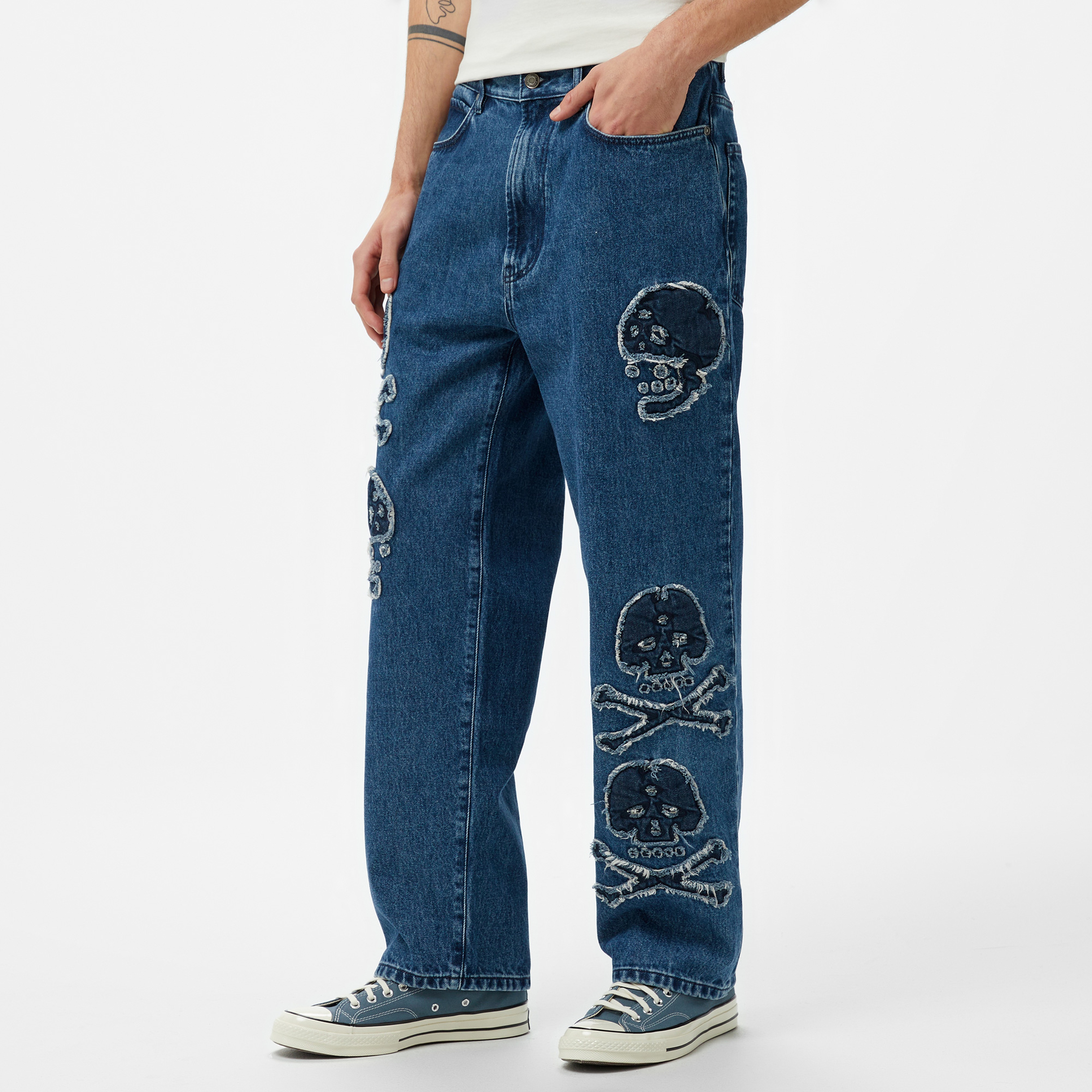 Hugo 446 Erkek Mavi Jean