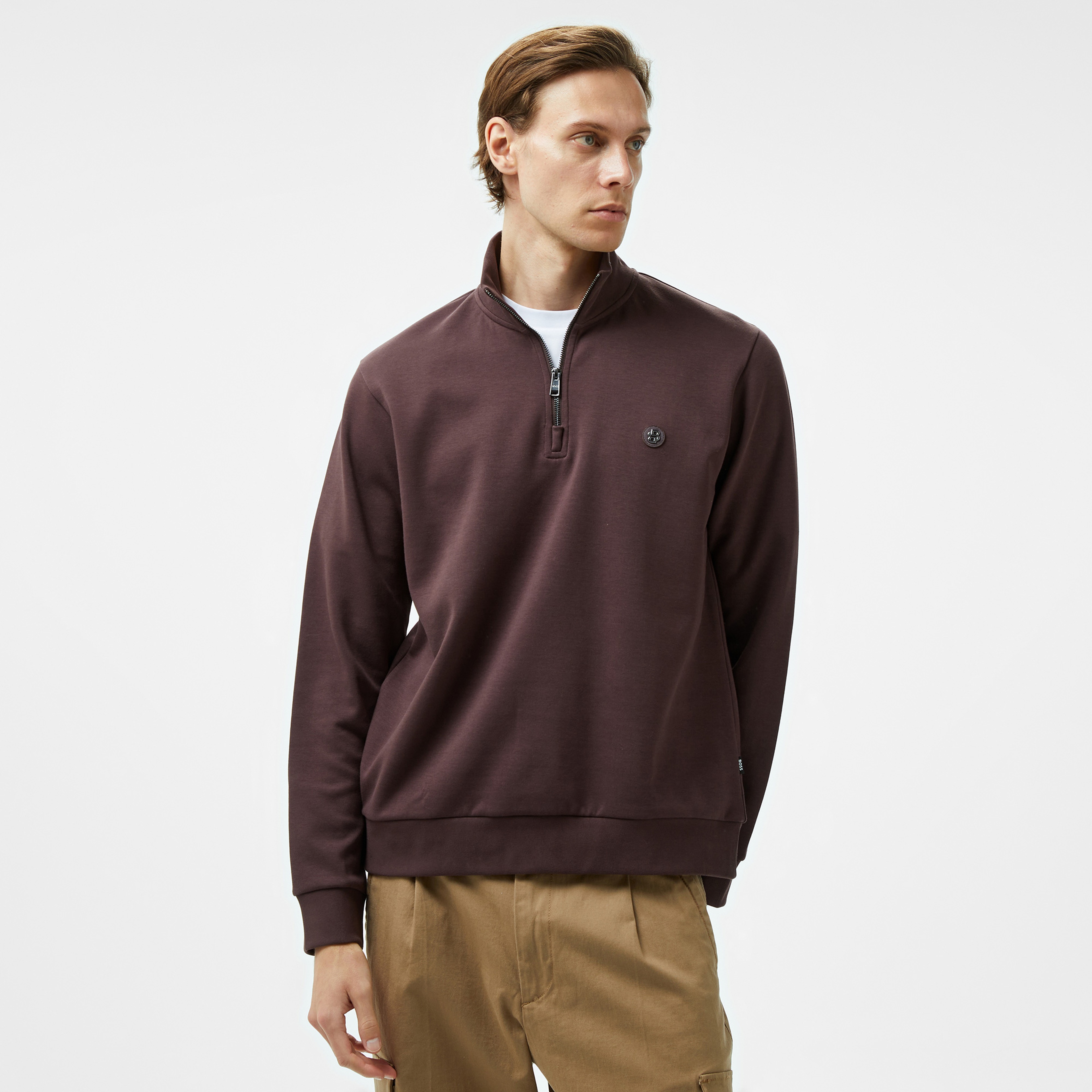 Boss C-Stimmann 01 Erkek Kırmızı Sweatshirt