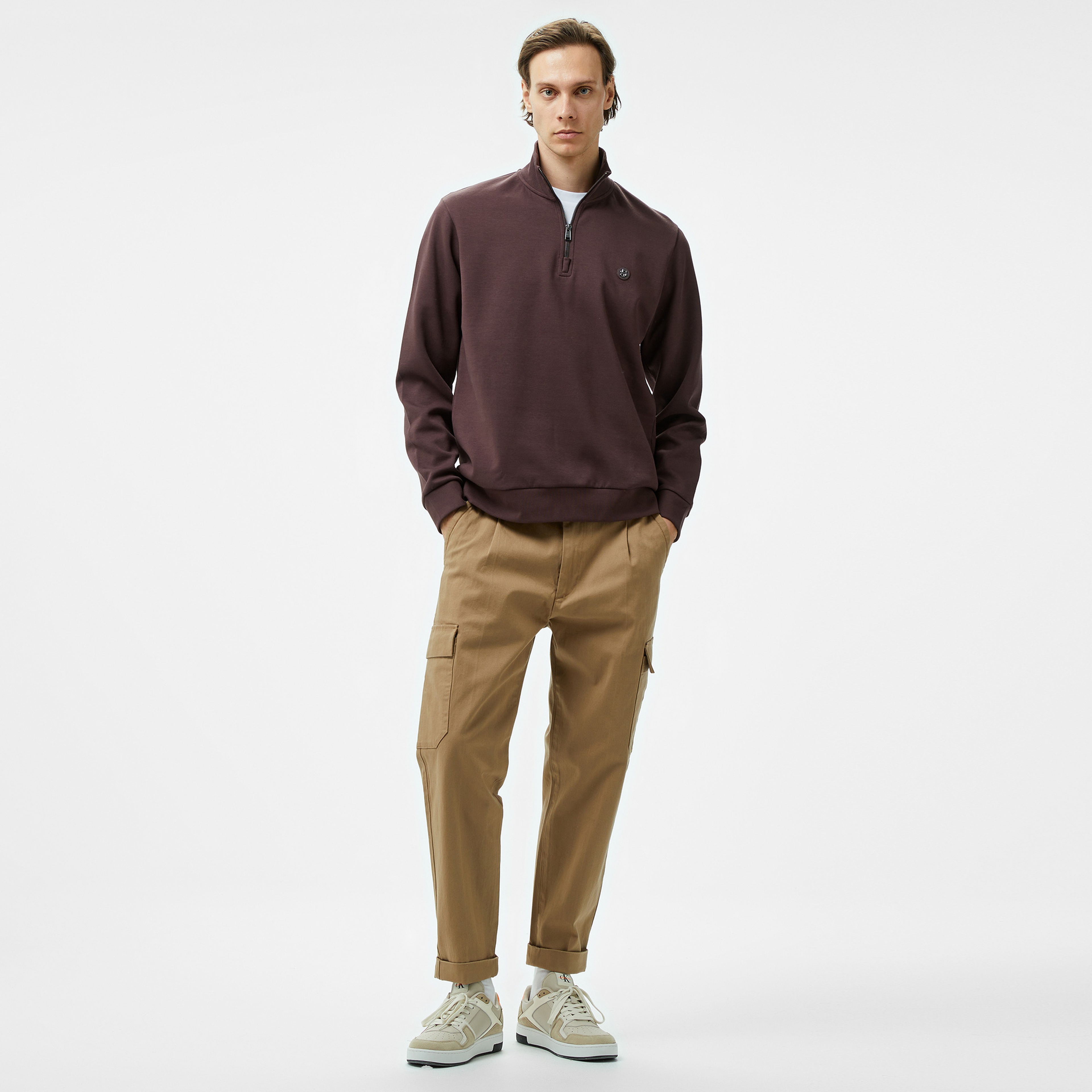 Boss C-Stimmann 01 Erkek Kırmızı Sweatshirt