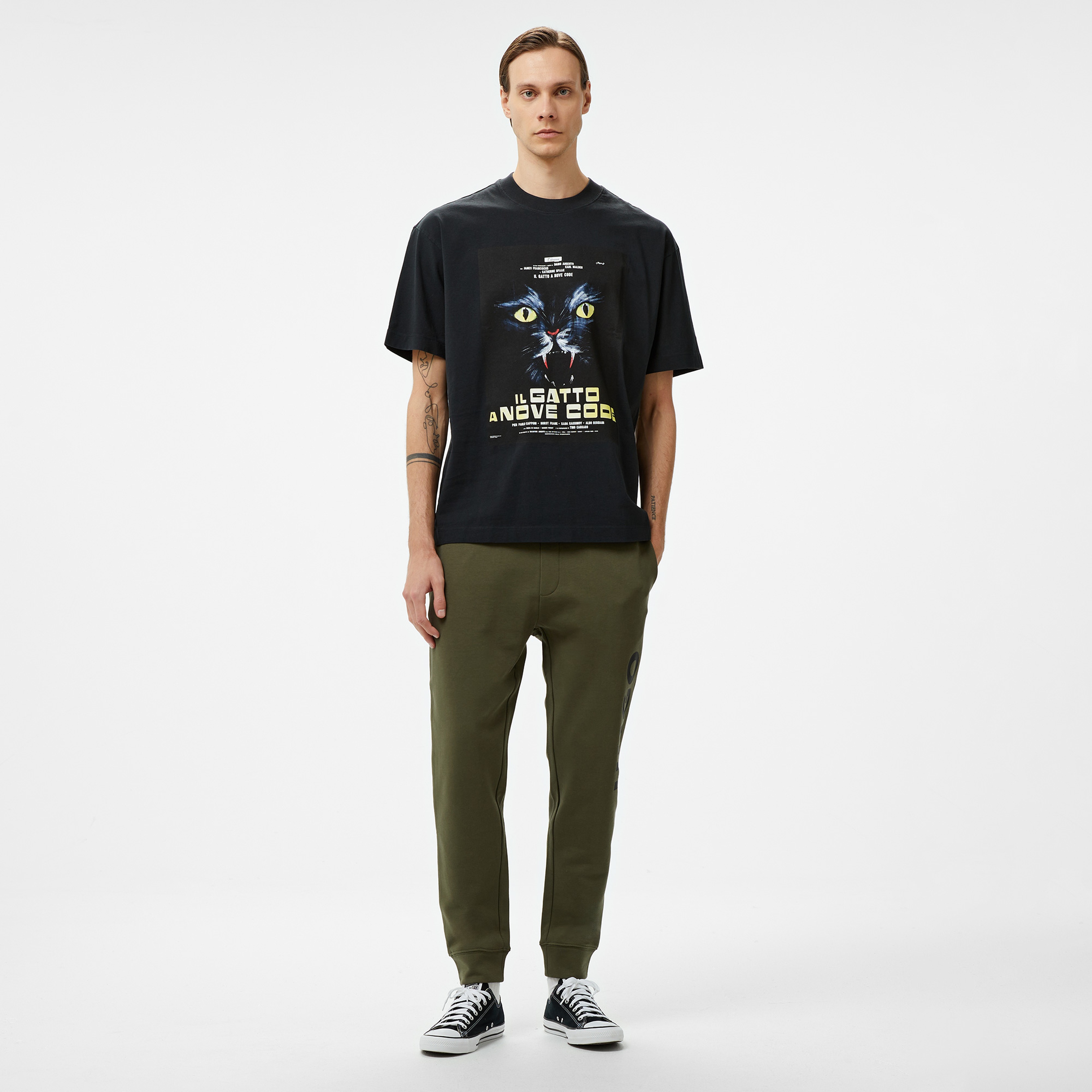 Hugo Dutschi Erkek Haki Eşofman Altı