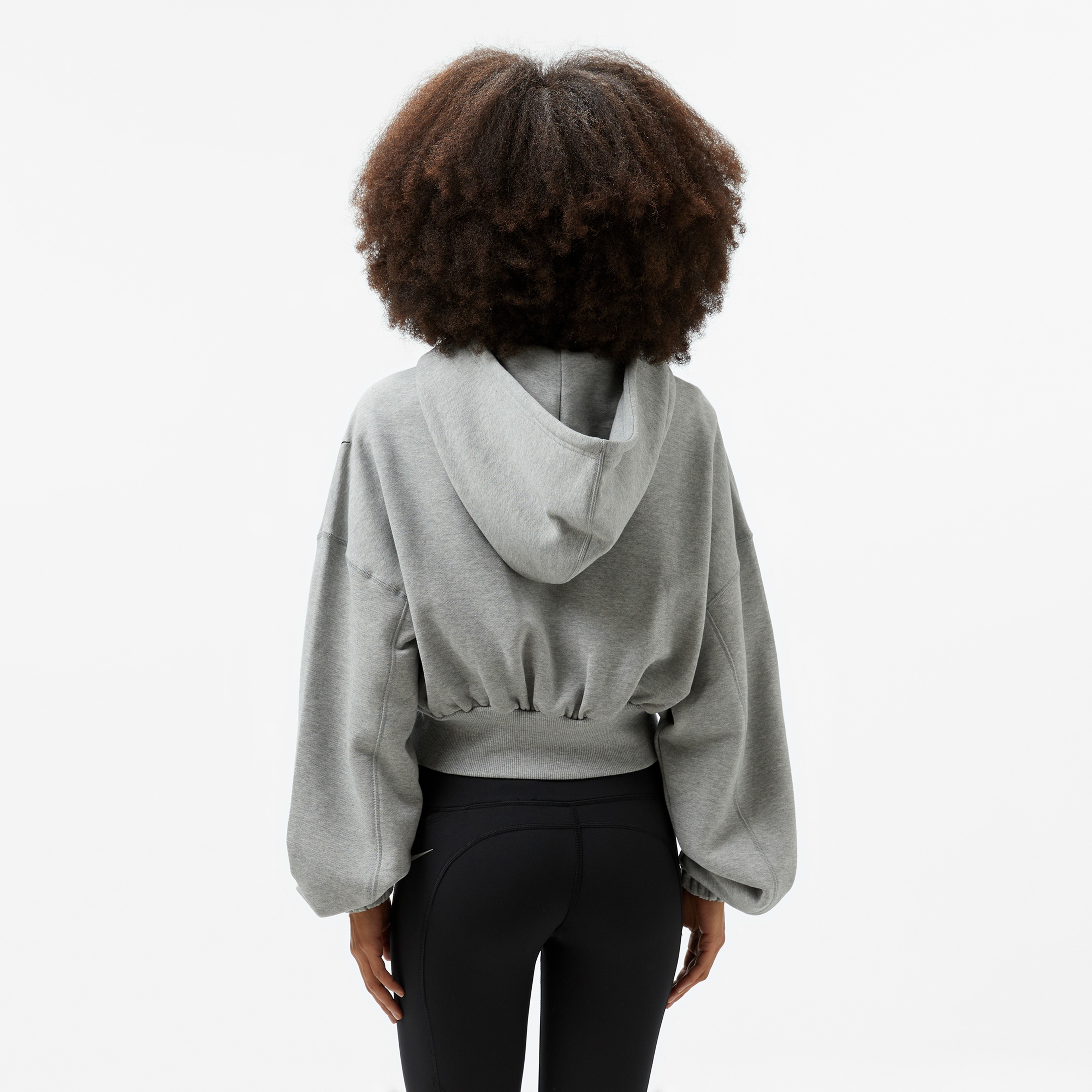 Nike Sportswear Kadın Gri Kapüşonlu Sweatshirt