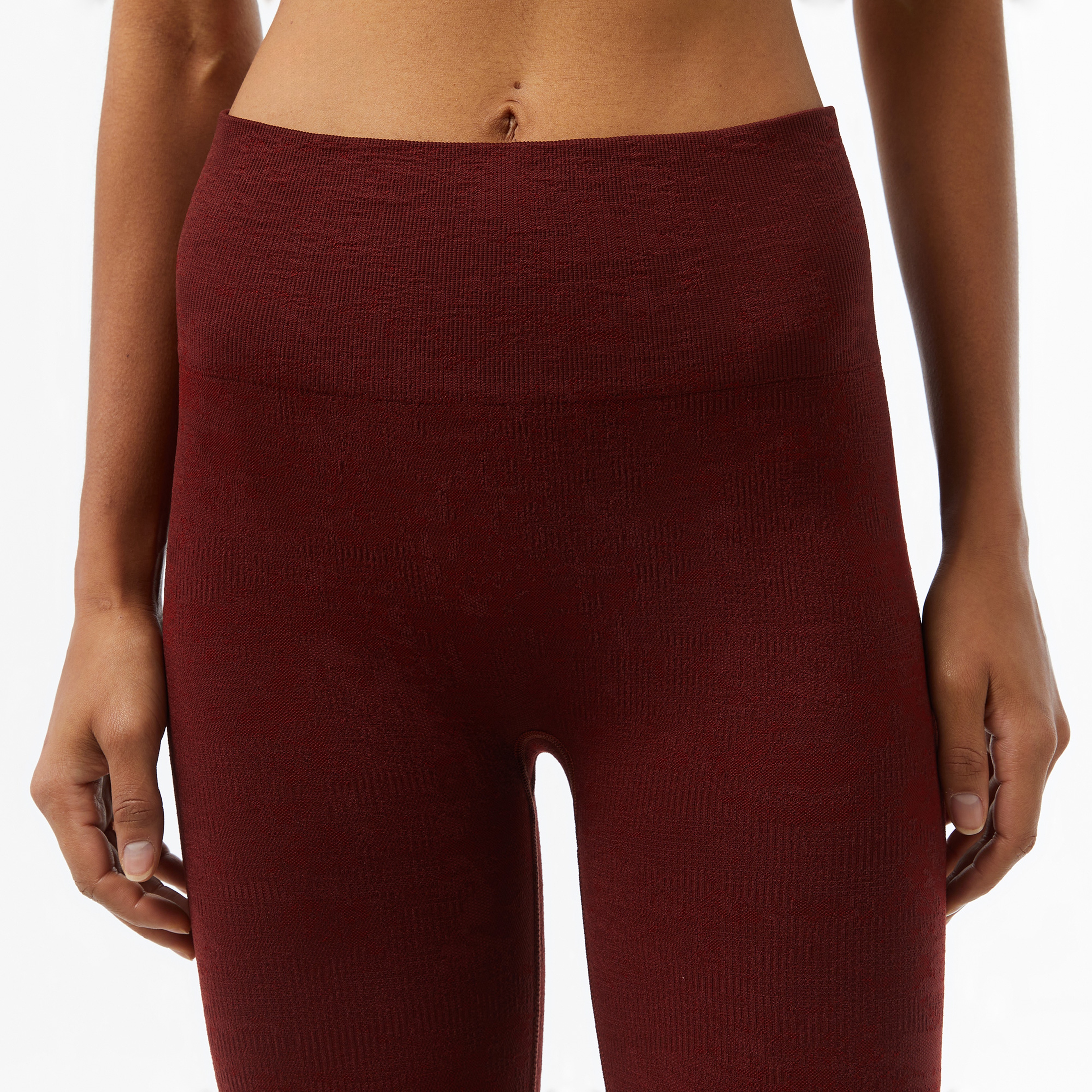 Calvin Klein Full Length Kadın Kırmızı Tayt