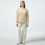 Calvin Klein Hero Logo Kadın Gri Sweatshirt