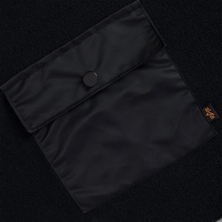 Alpha Industries Alpha Pocket Unisex Siyah Kravat