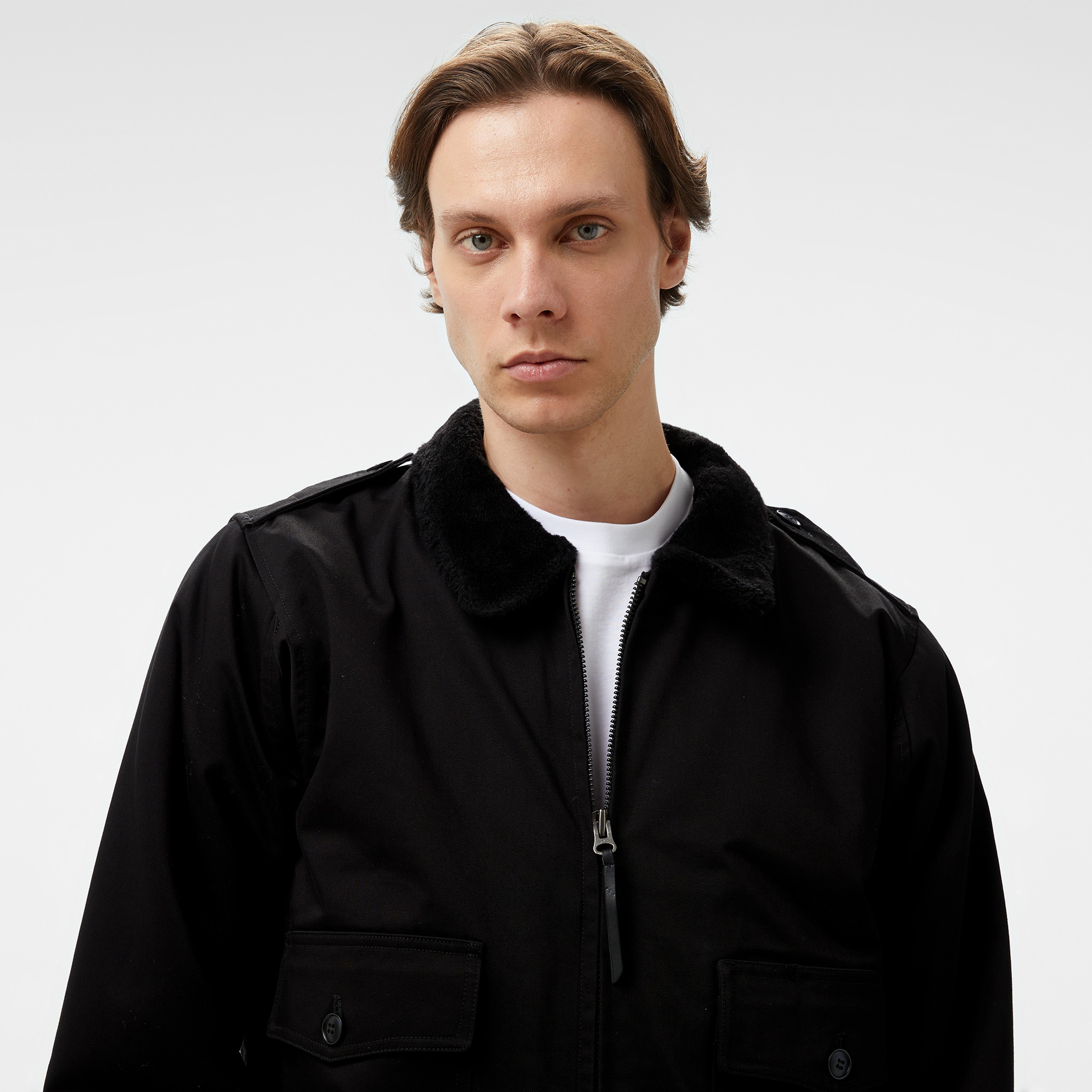 Alpha Industries 1940S B-10 Flight Unisex Siyah Ceket