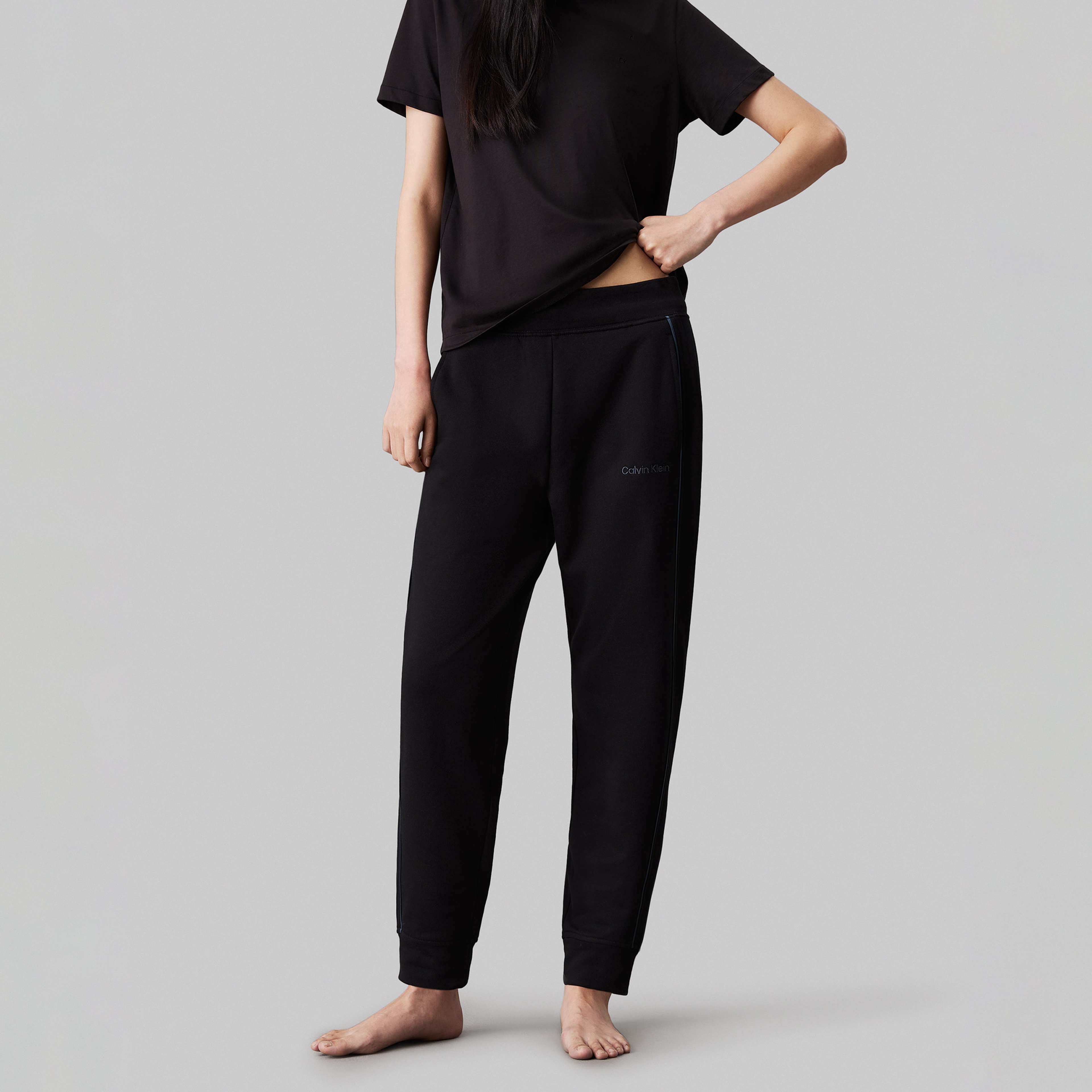 Calvin Klein Jogger Kadın Siyah Pijama Altı