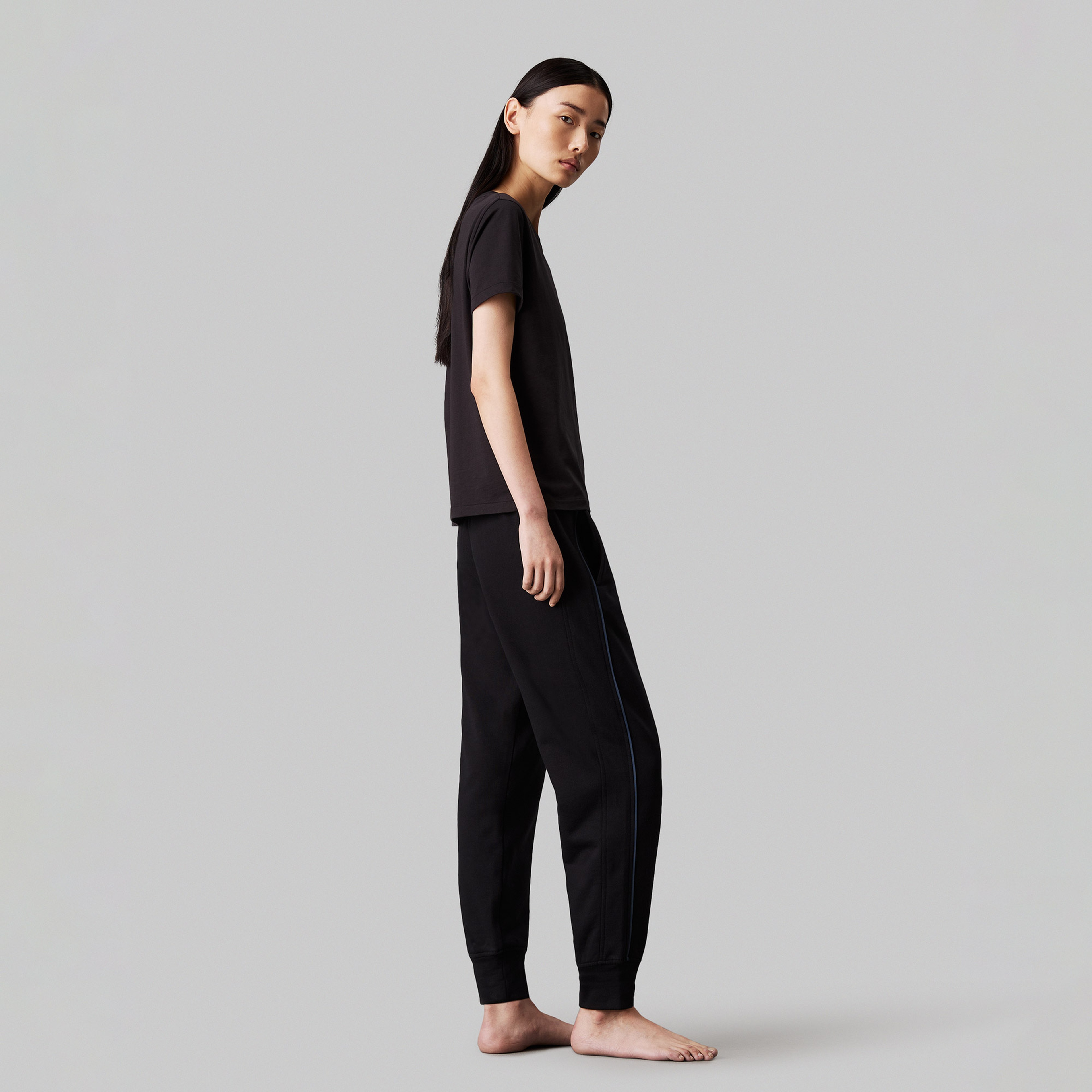 Calvin Klein Jogger Kadın Siyah Pijama Altı