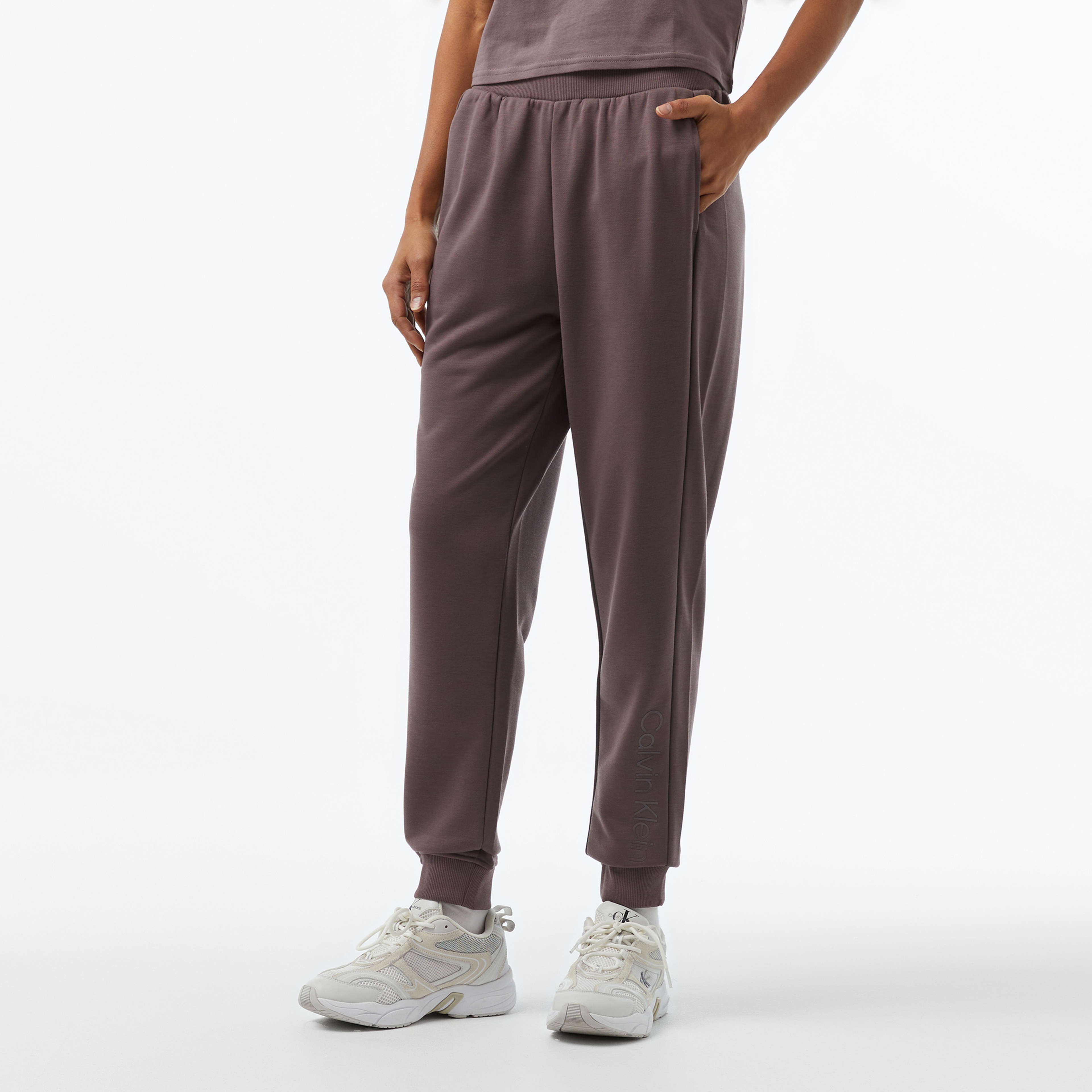Calvin Klein Jogger Kadın Kırmızı Jogger Pantolon